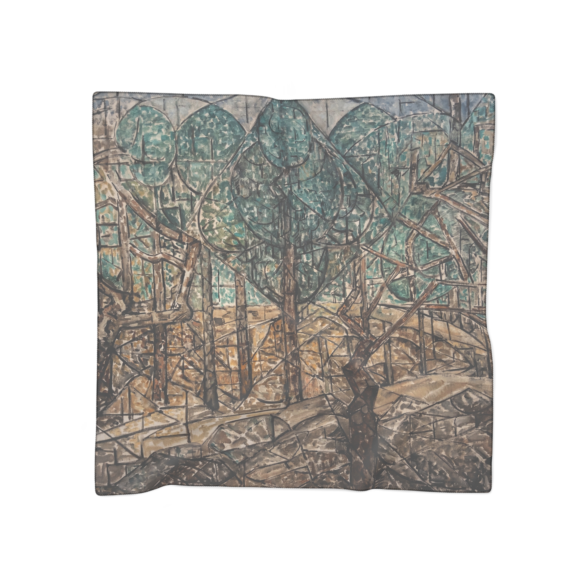 Jacoba van Heemskerck – Wald I | Art Scarf