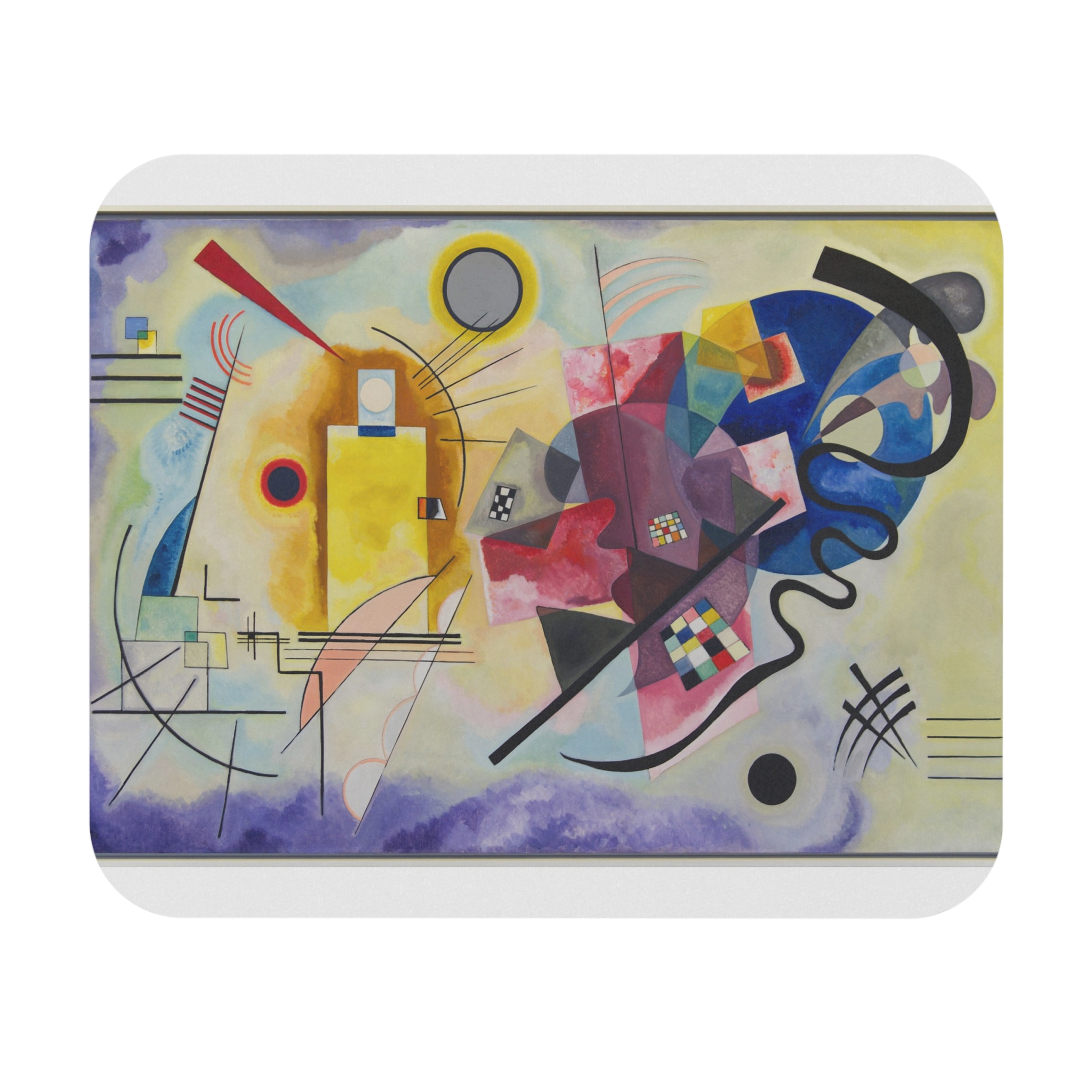 Wassily Kandinsky – Jaune Rouge Bleu | Art Mousepad