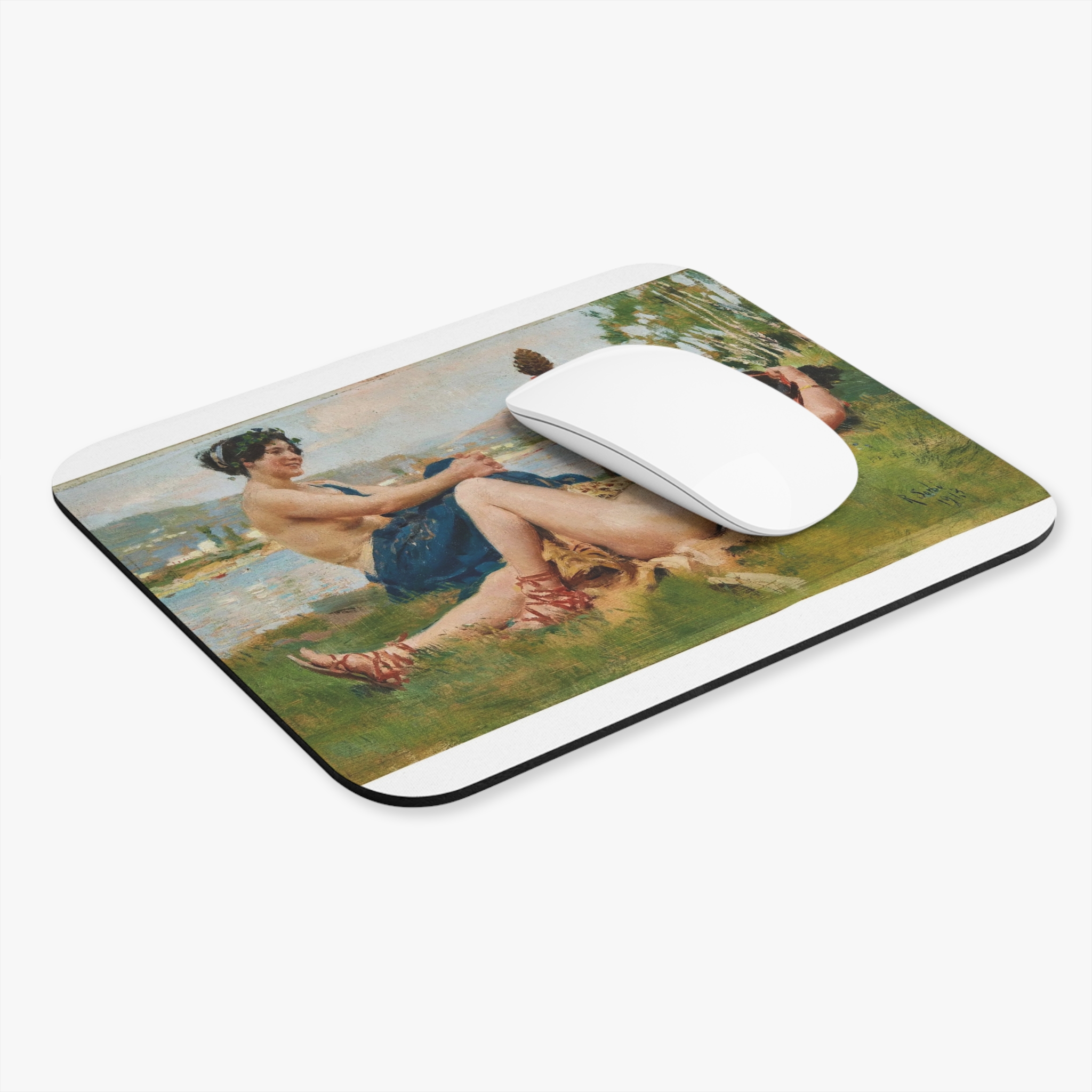 raffaello sorbi nudi femminili in riva all'arno Raffaello Sorbi – Nudi femminili in riva all'Arno | Art Mousepad