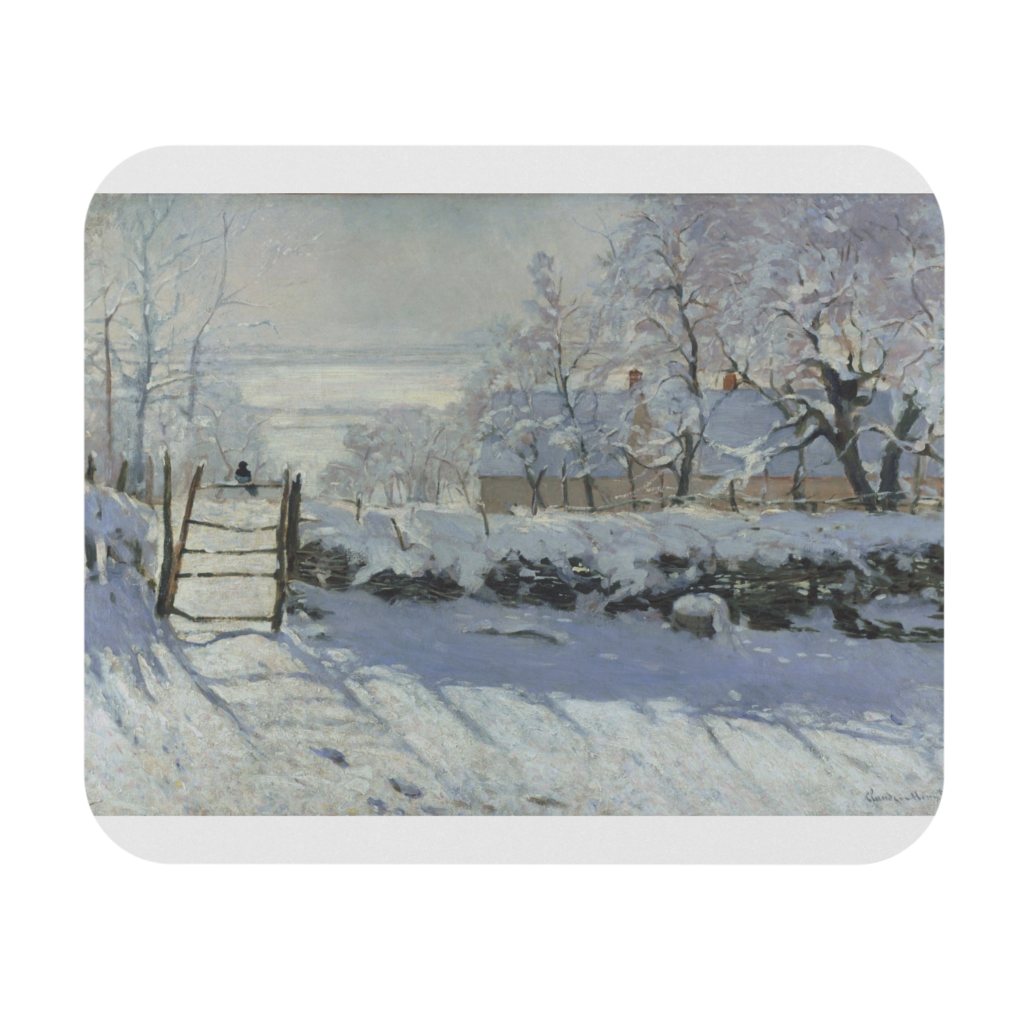 claude monet the magpie