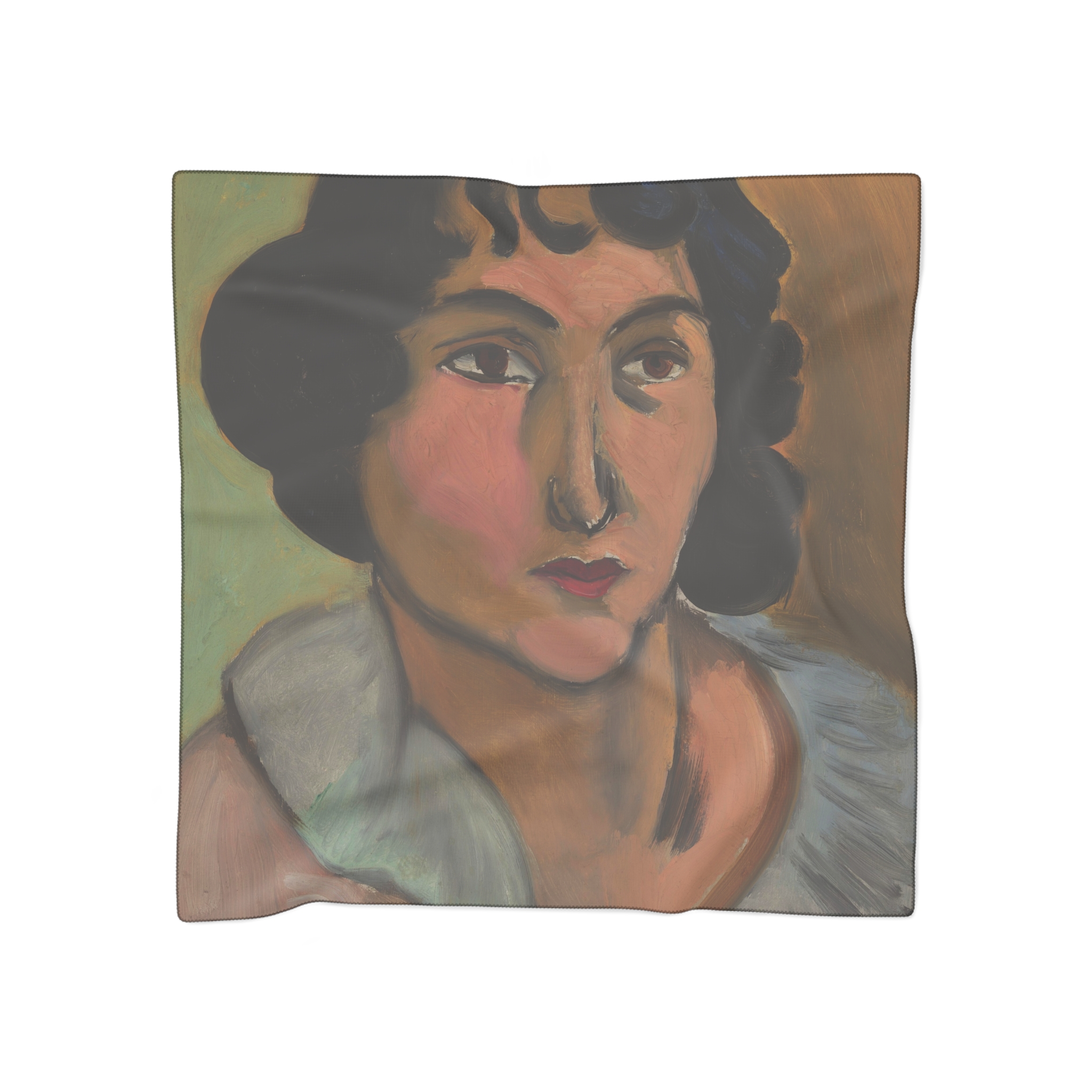 henri matisse tête de jeune fille (lorette) | art scarf