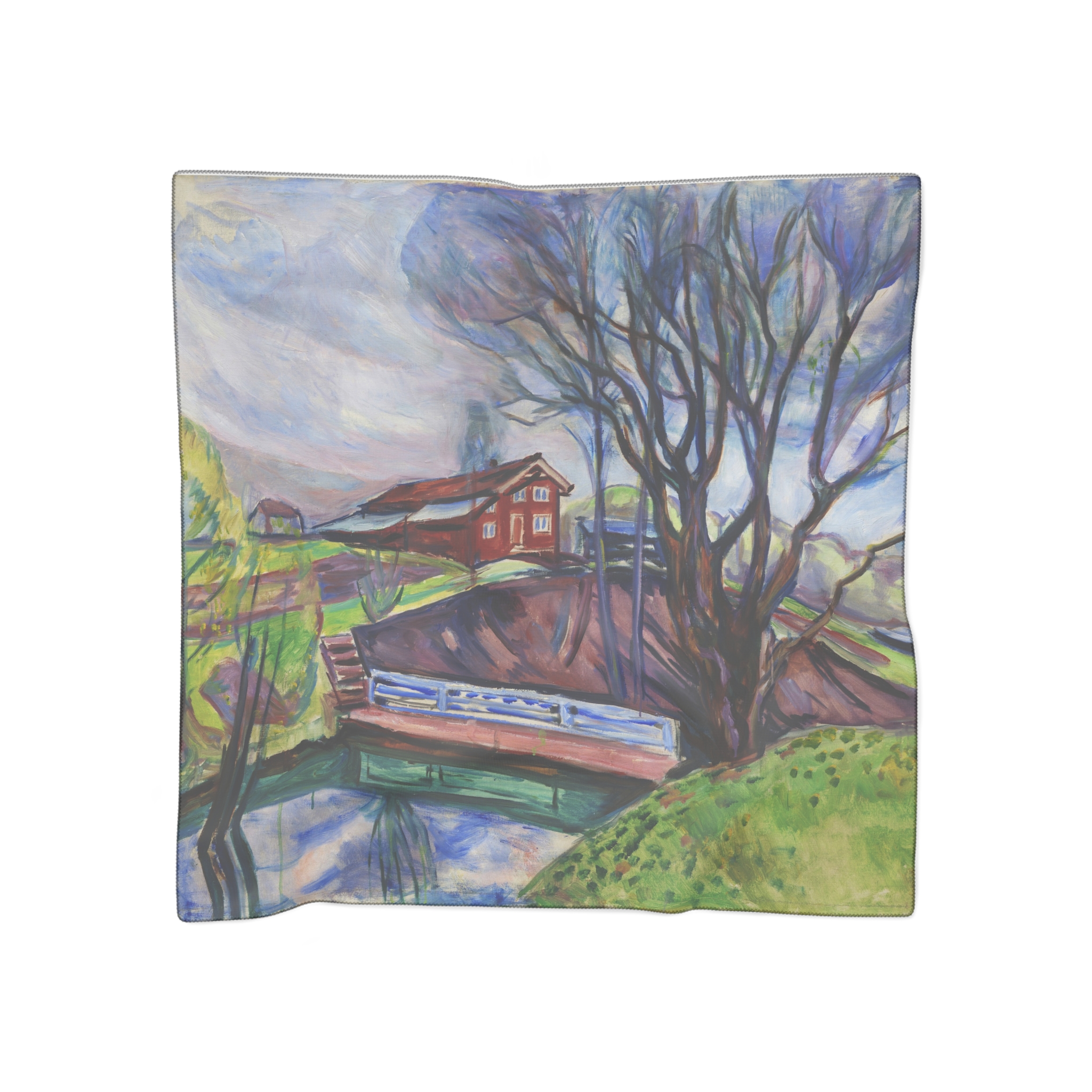 edvard munch the red house