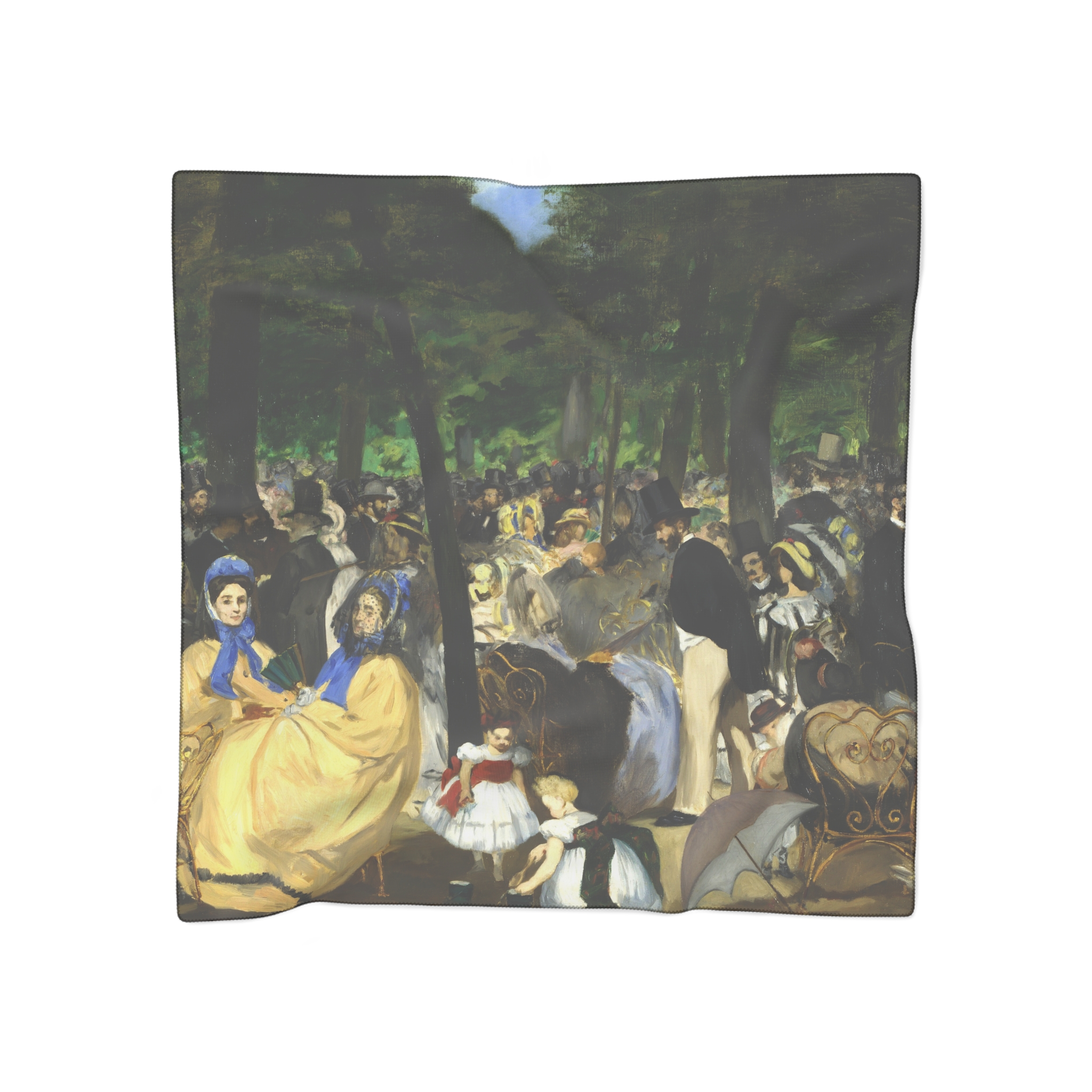 Édouard manet música en las tullerías