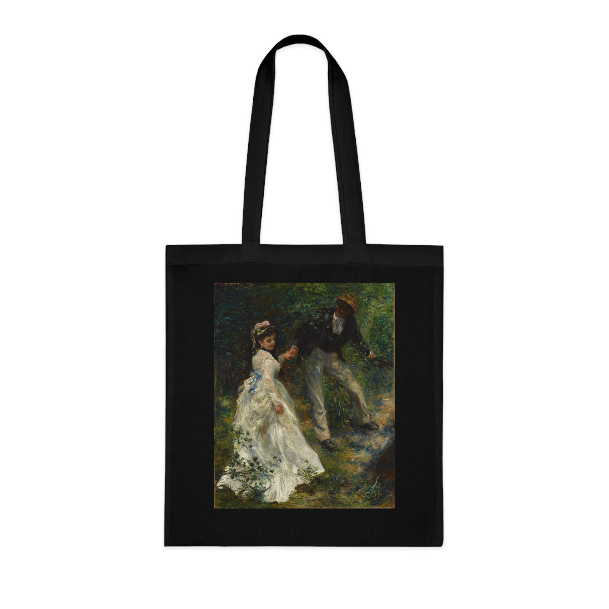 pierre auguste renoir la promenade | art tote bag pierre auguste renoir la promenade | art tote bag