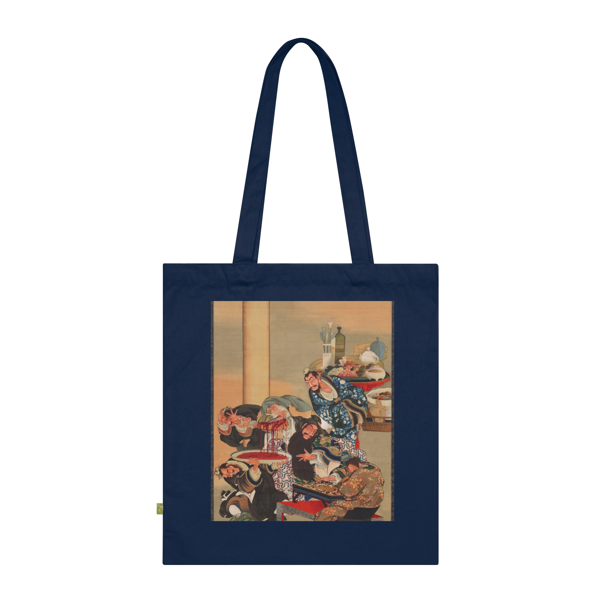 katsushika Ōi operating on guan yu's arm | art tote bag