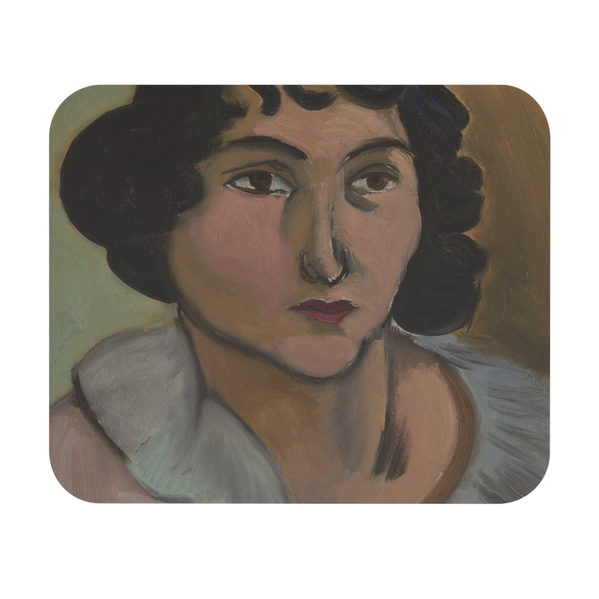 Bestsellers henri matisse tête de jeune fille (lorette) | art mousepad