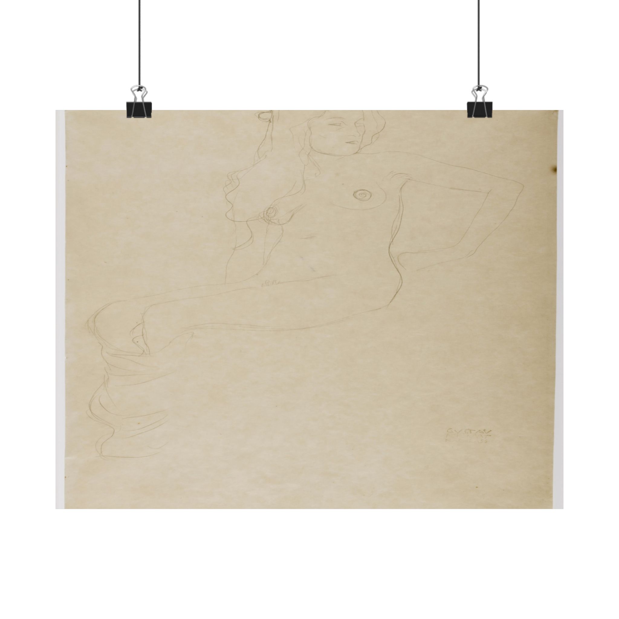 Bestsellers gustav klimt sitzender weiblicher akt