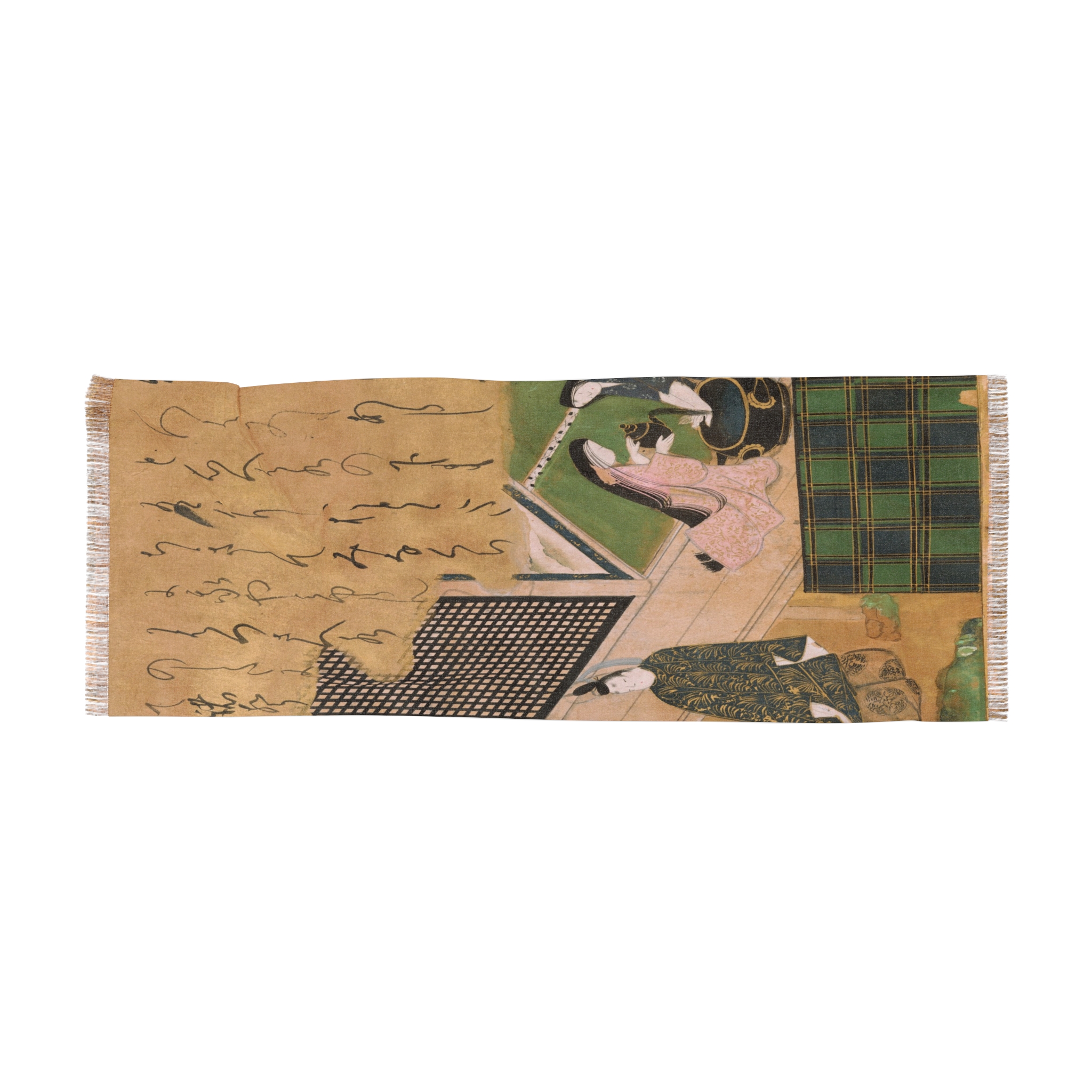 attributed to tawaraya sotatsu %28calligraphy by konoe hisatsugu%29 – scenes from the tale of ise – google art project