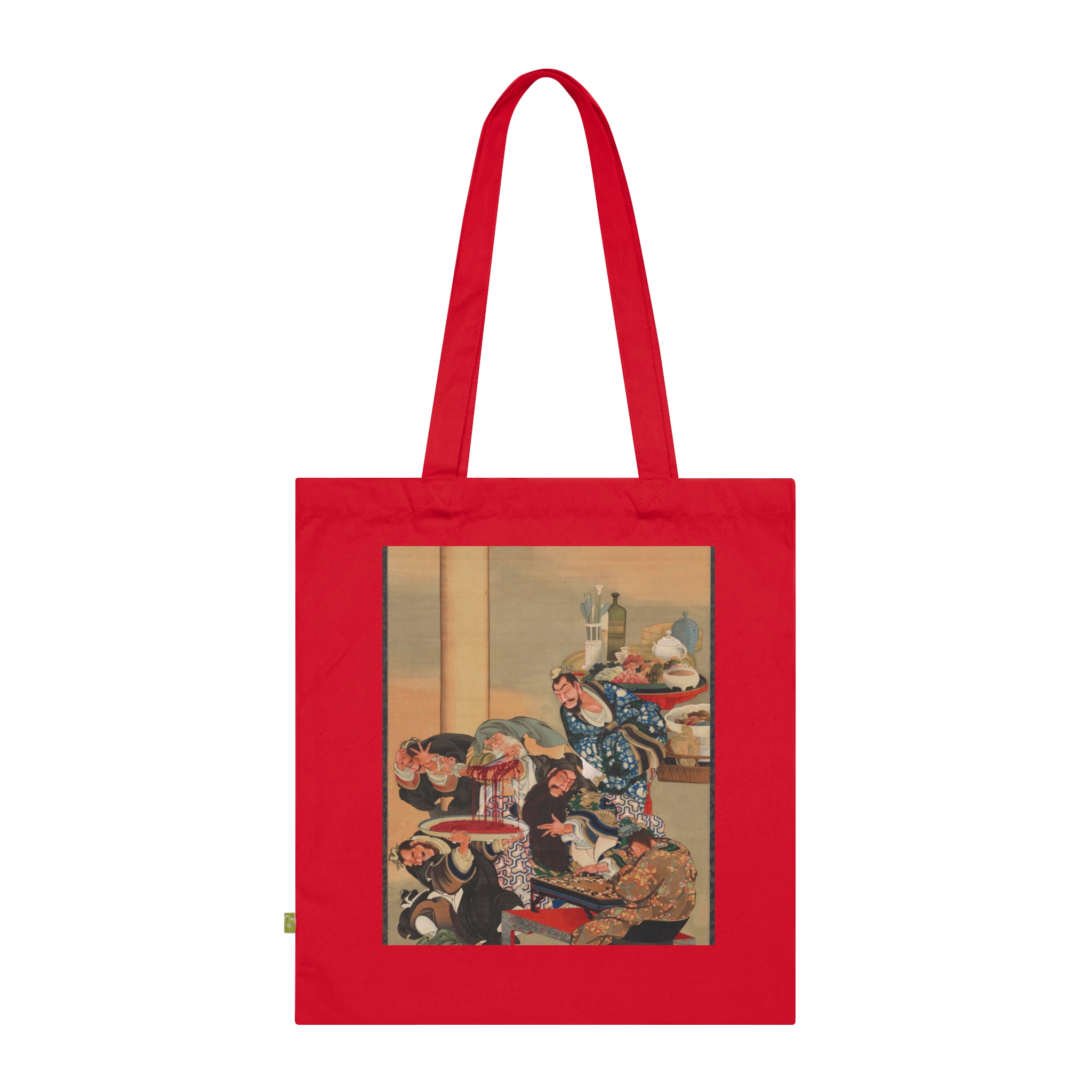 katsushika Ōi operating on guan yu's arm | art tote bag katsushika Ōi operating on guan yu's arm | art tote bag