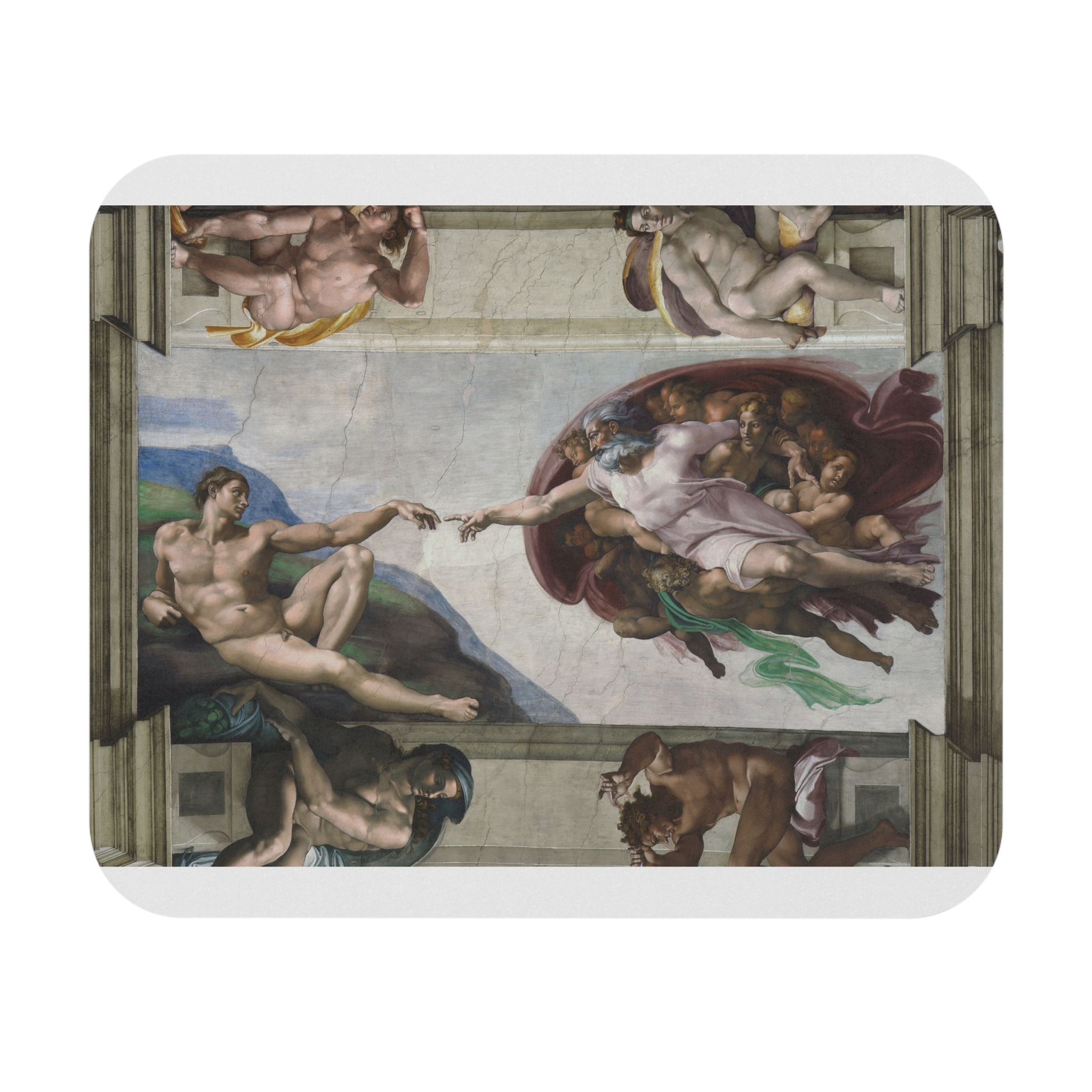 michelangelo buonarroti la creazione di adamo