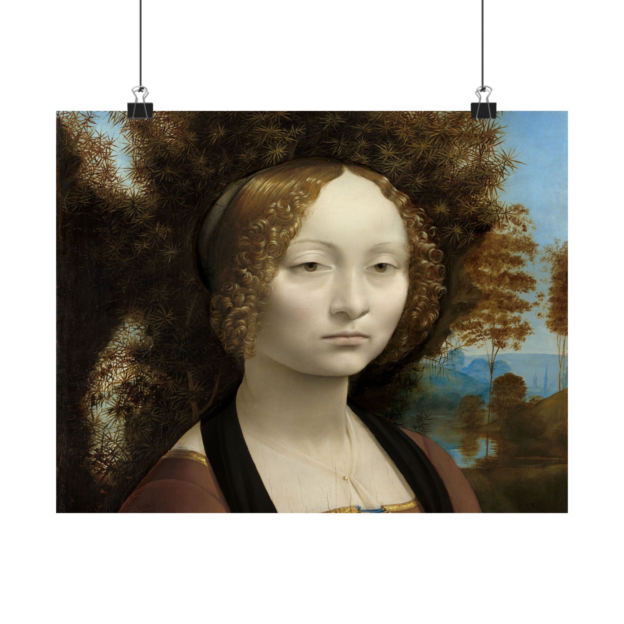 Leonardo da Vinci (1452–1519) Ginevra de’ Benci