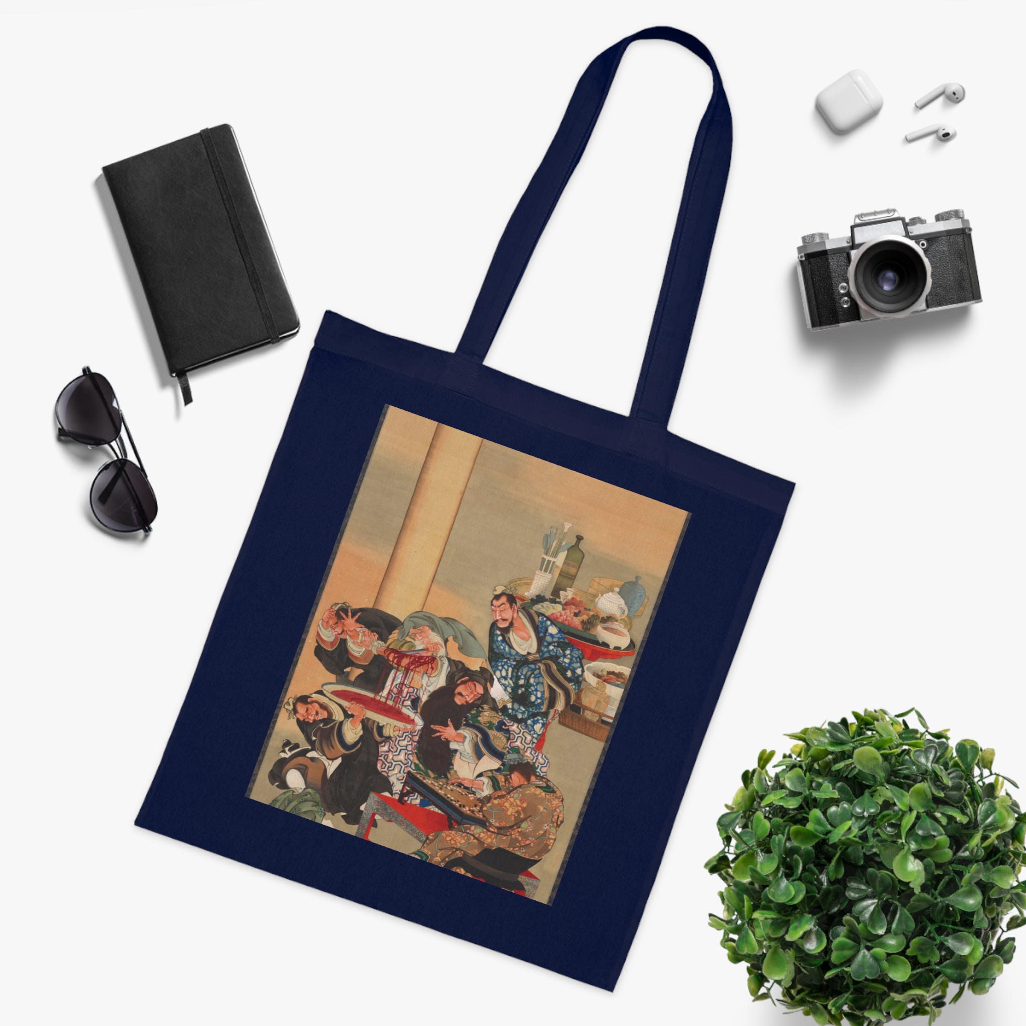 katsushika Ōi operating on guan yu's arm | art tote bag katsushika Ōi operating on guan yu's arm | art tote bag