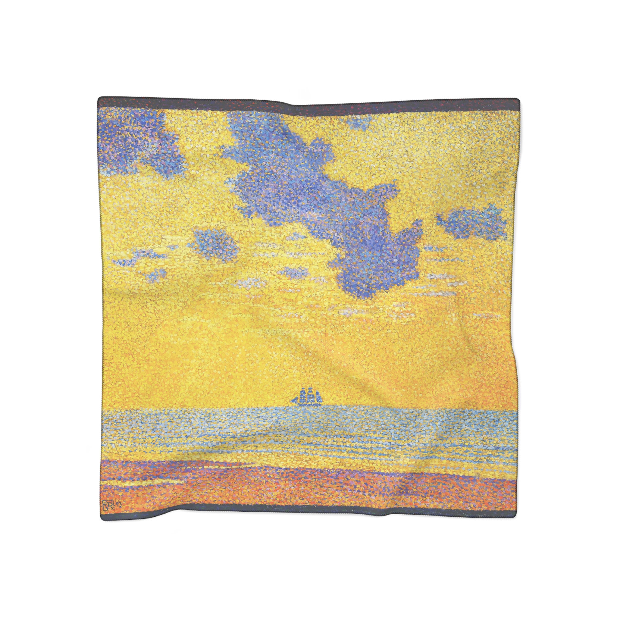 th%c3%a9o van rysselberghe – gros nuages – 1893