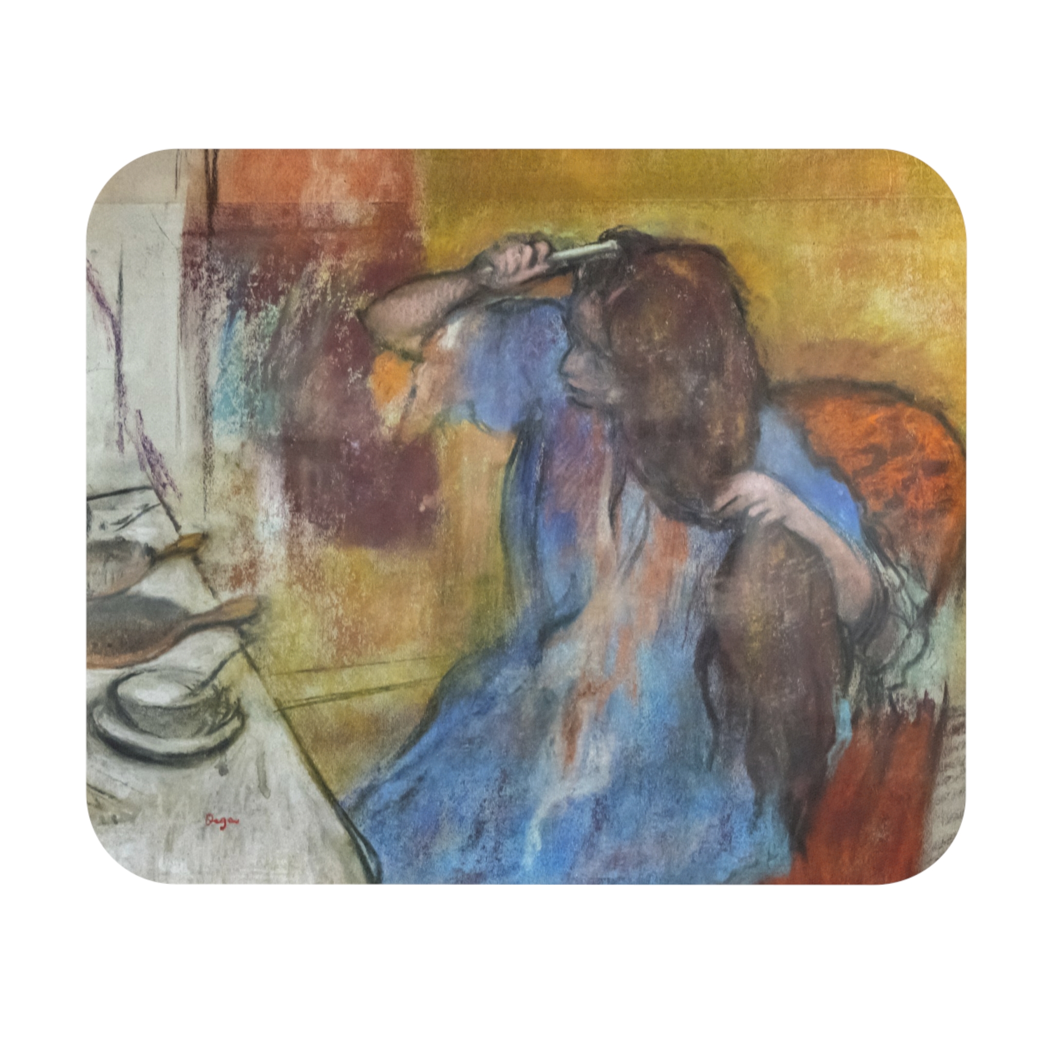 edgar degas femme à la coiffeuse