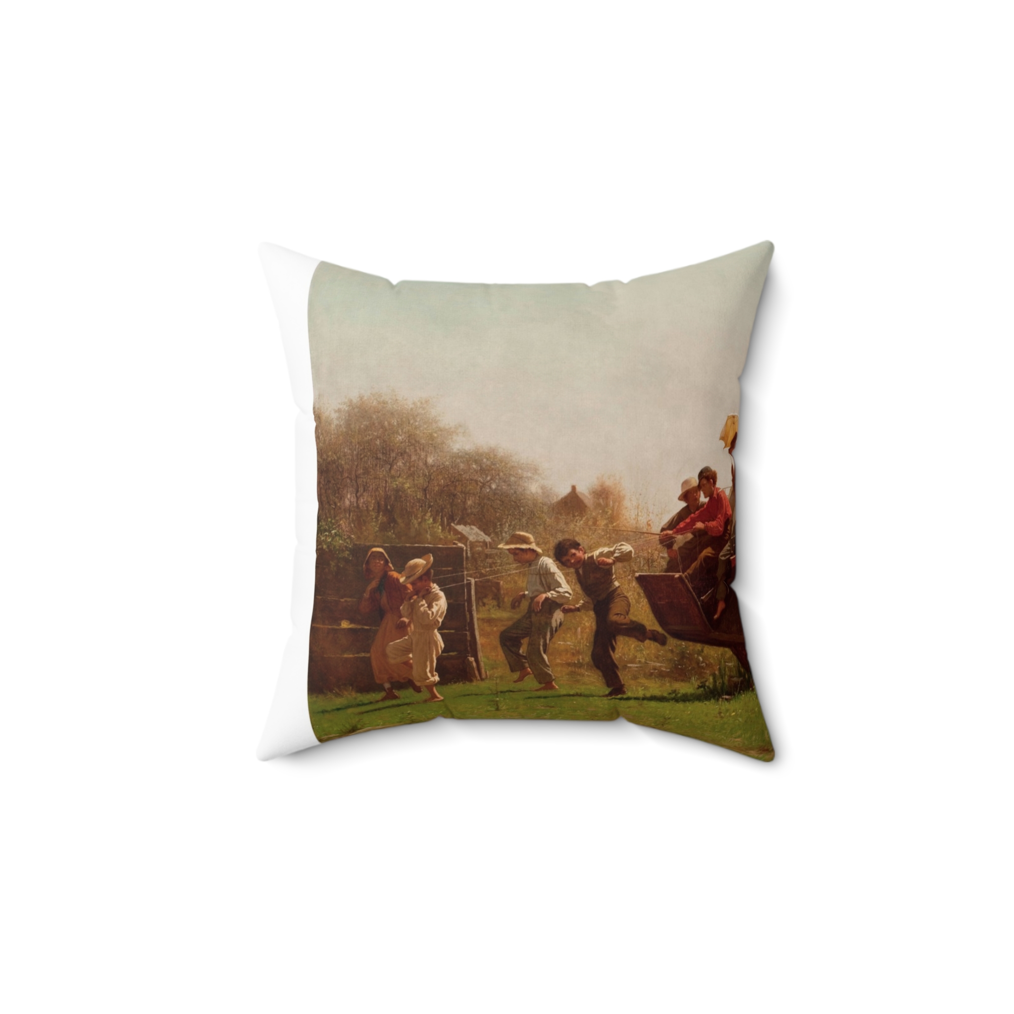 eastman johnson – the old stagecoach %281871%29