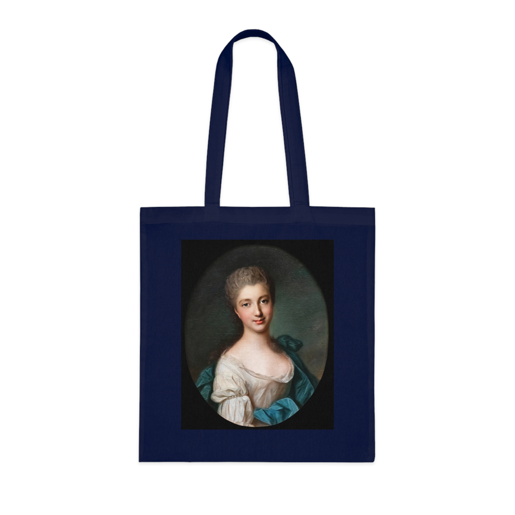jean marc nattier portrait de jeune femme | art tote bag jean marc nattier portrait de jeune femme | art tote bag