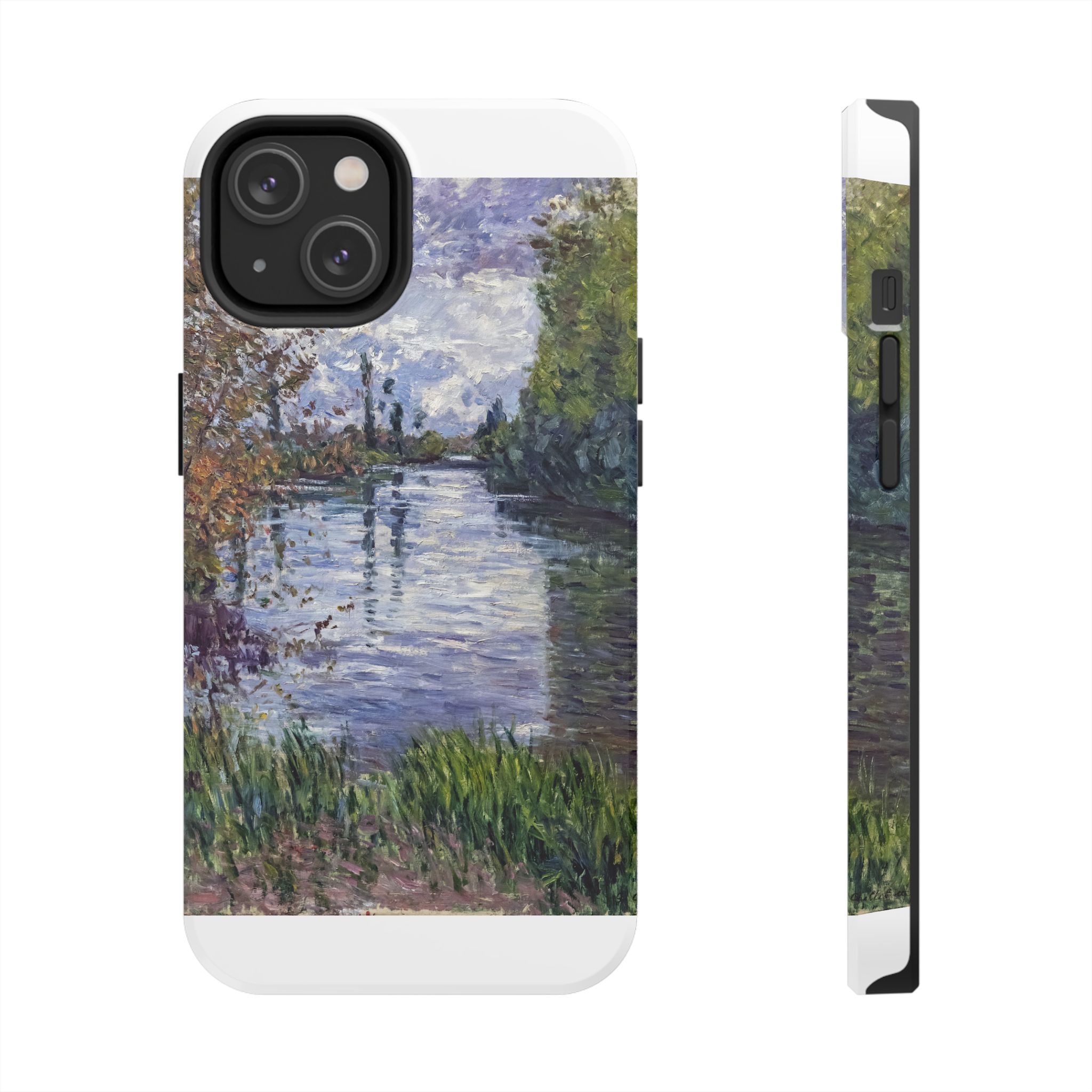 bemberg fondation toulouse – le petit bras de la seine en automne – gustave caillebotte ca1890 inv.2034 65.5x54
