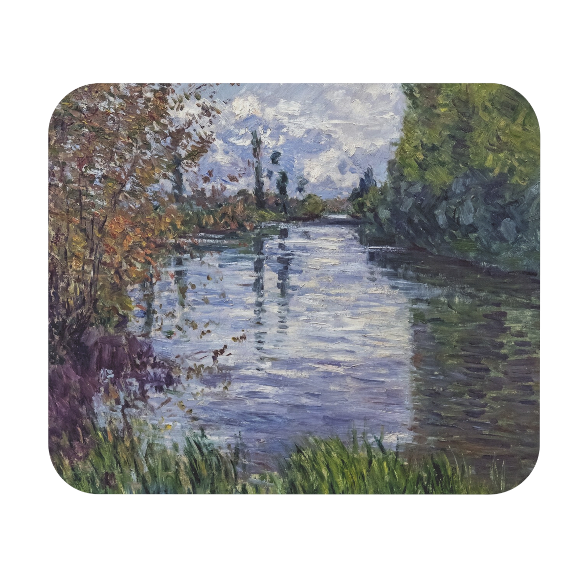 bemberg fondation toulouse – le petit bras de la seine en automne – gustave caillebotte ca1890 inv.2034 65.5x54