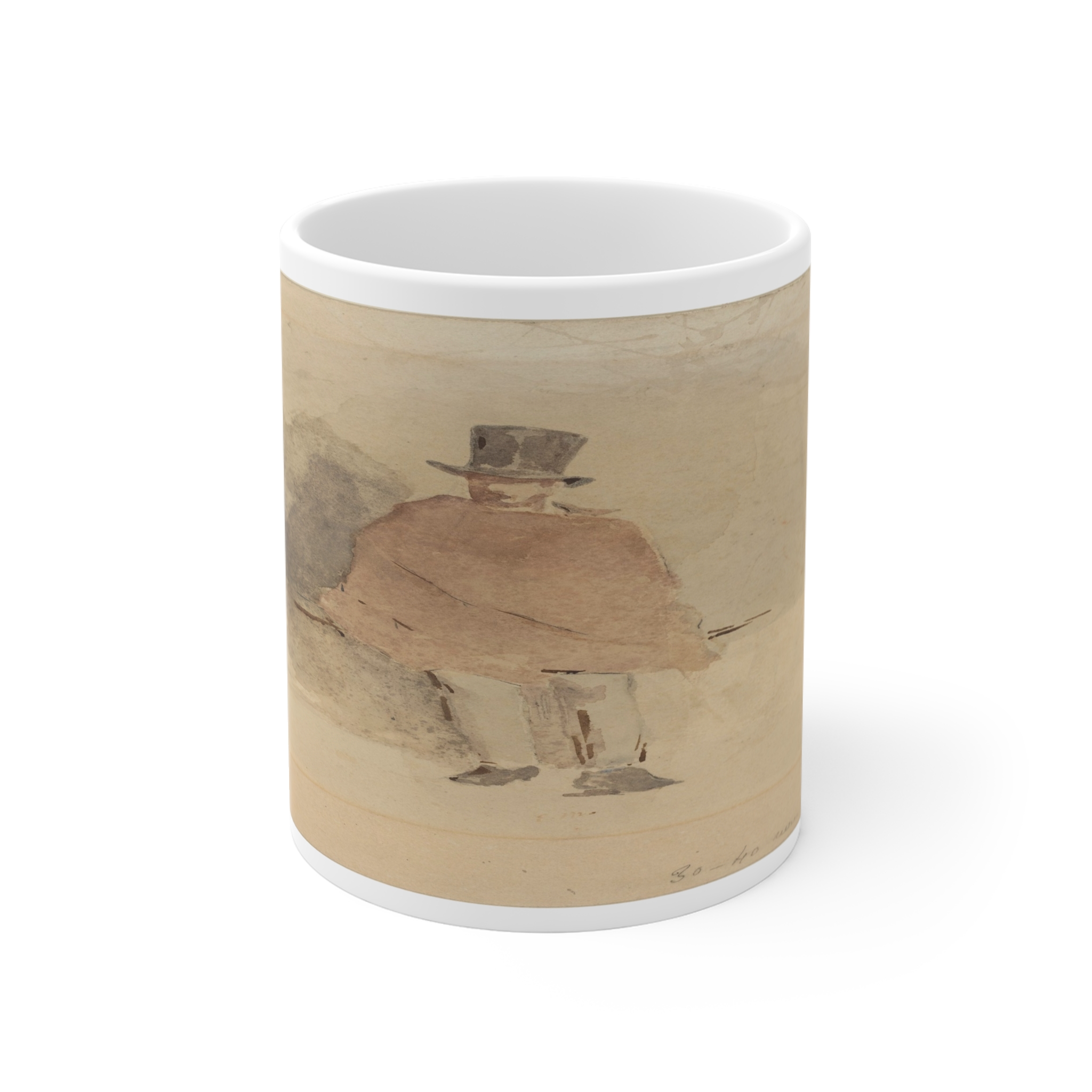 edouard manet – the man in the tall hat – google art project
