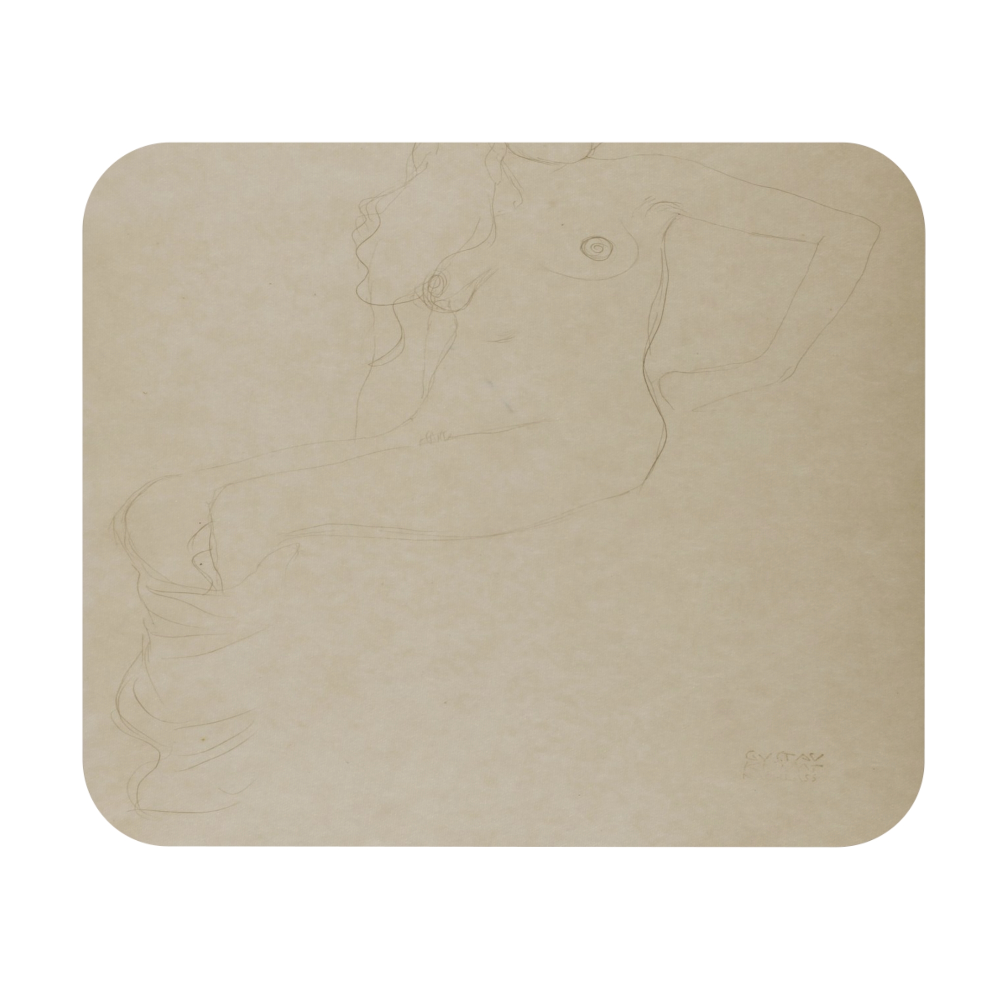 Gustav Klimt Sitzender weiblicher Akt
