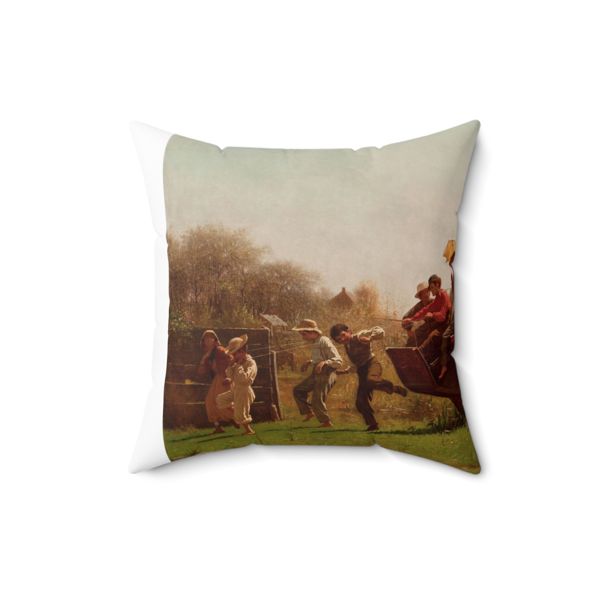 eastman johnson – the old stagecoach %281871%29 eastman johnson – the old stagecoach %281871%29
