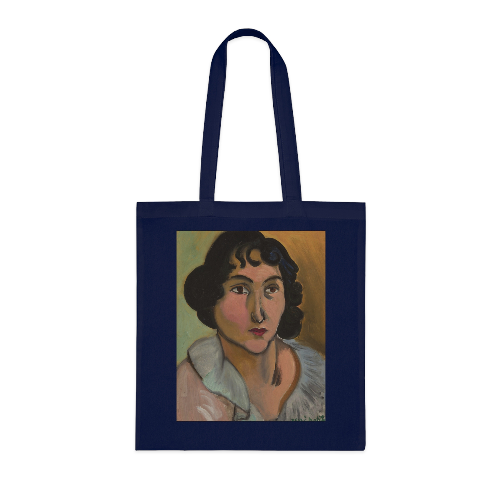 henri matisse tête de jeune fille (lorette) | art tote bag henri matisse tête de jeune fille (lorette) | art tote bag