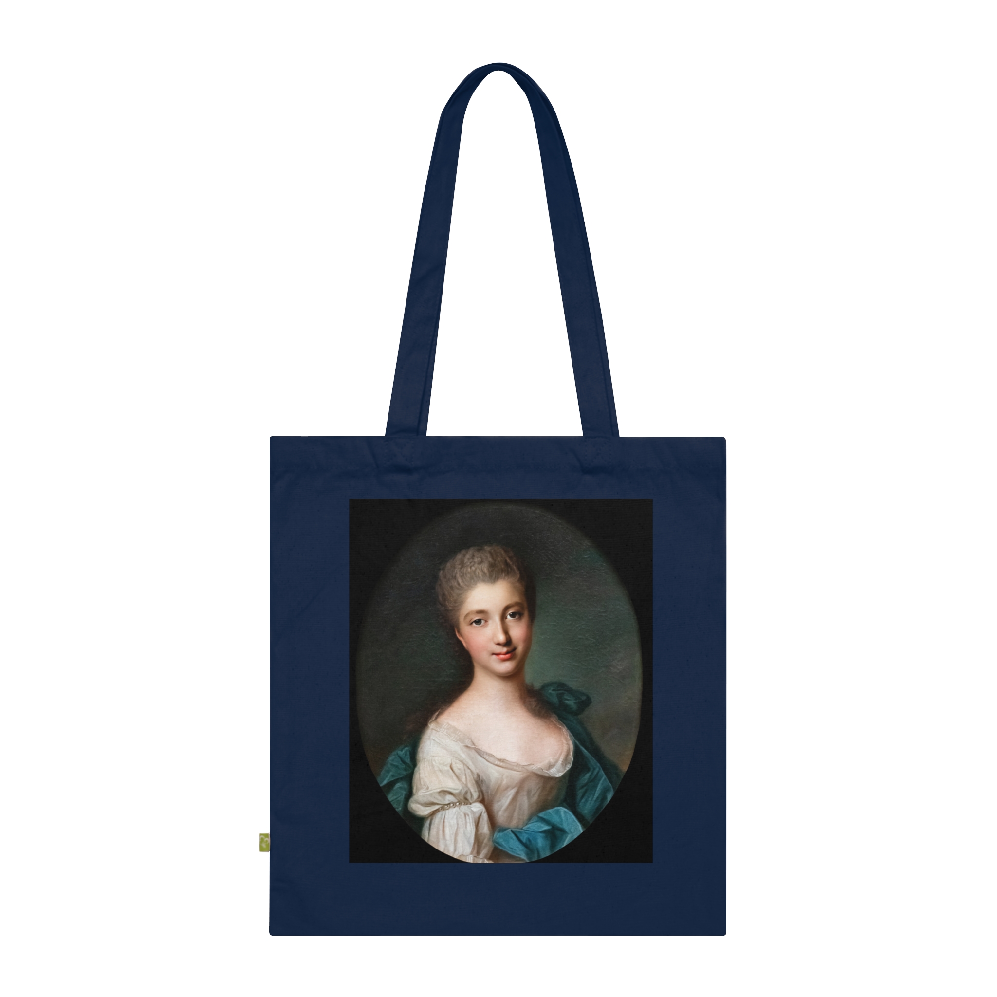 jean marc nattier portrait de jeune femme | art tote bag