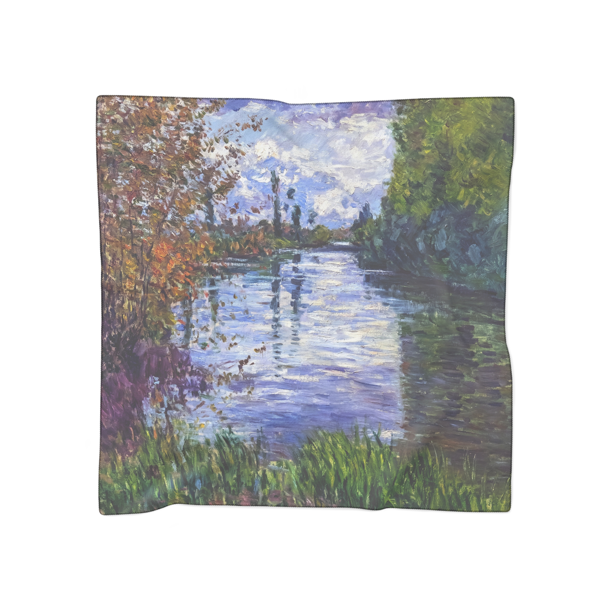 bemberg fondation toulouse – le petit bras de la seine en automne – gustave caillebotte ca1890 inv.2034 65.5x54