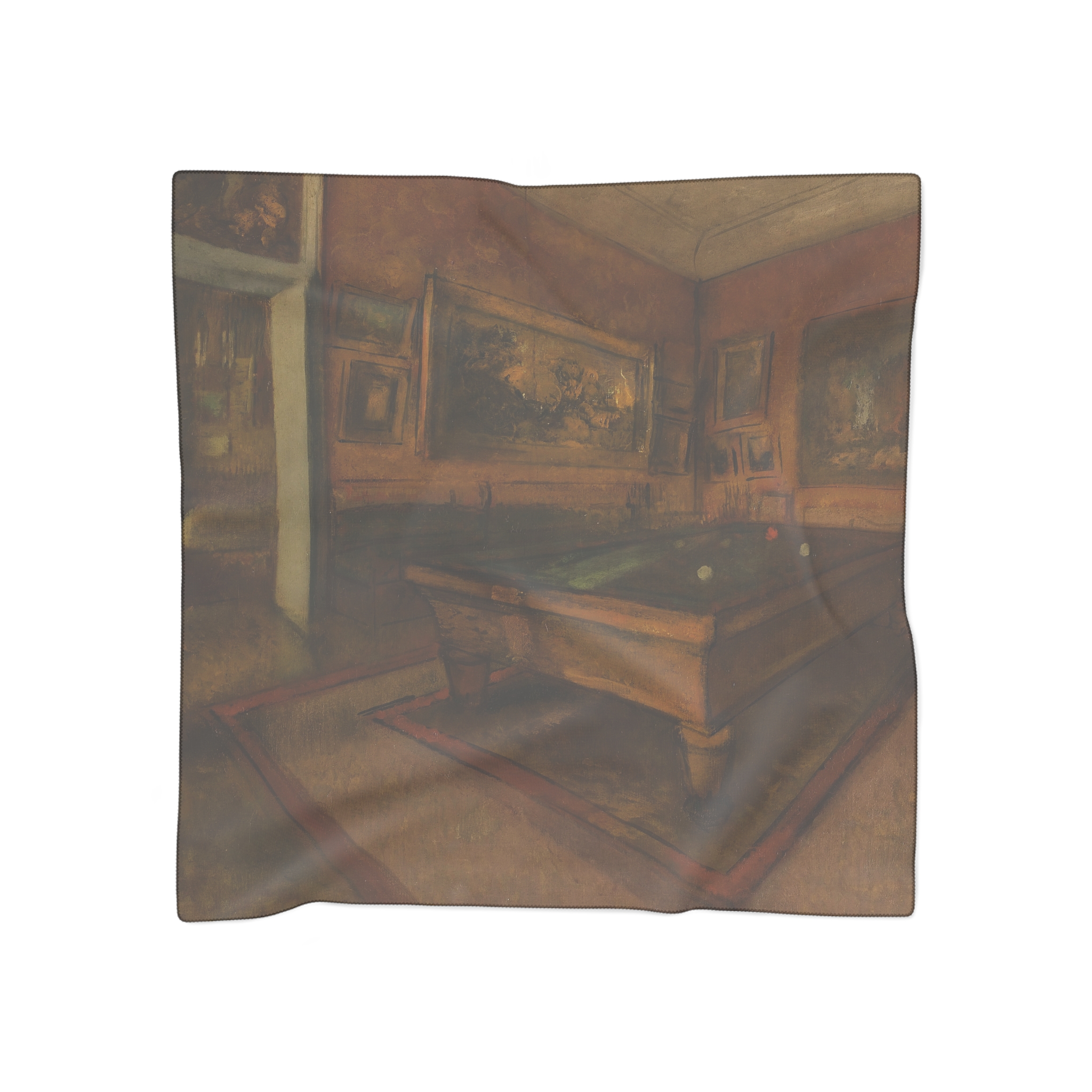 edgar degas billiard room at ménil hubert