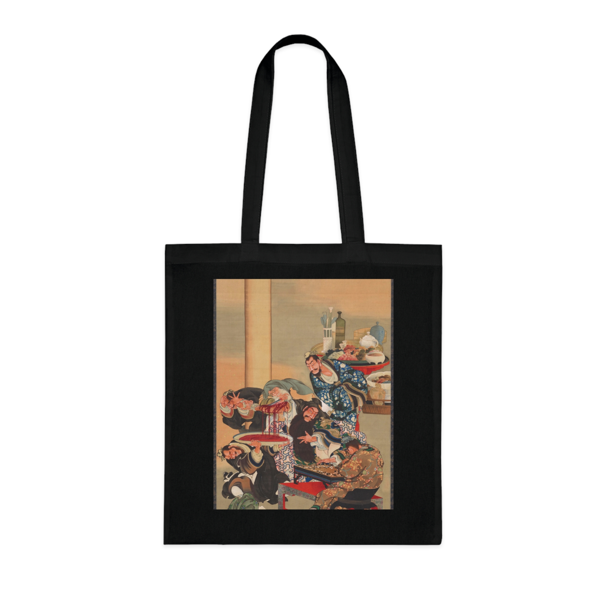 katsushika Ōi operating on guan yu's arm | art tote bag katsushika Ōi operating on guan yu's arm | art tote bag