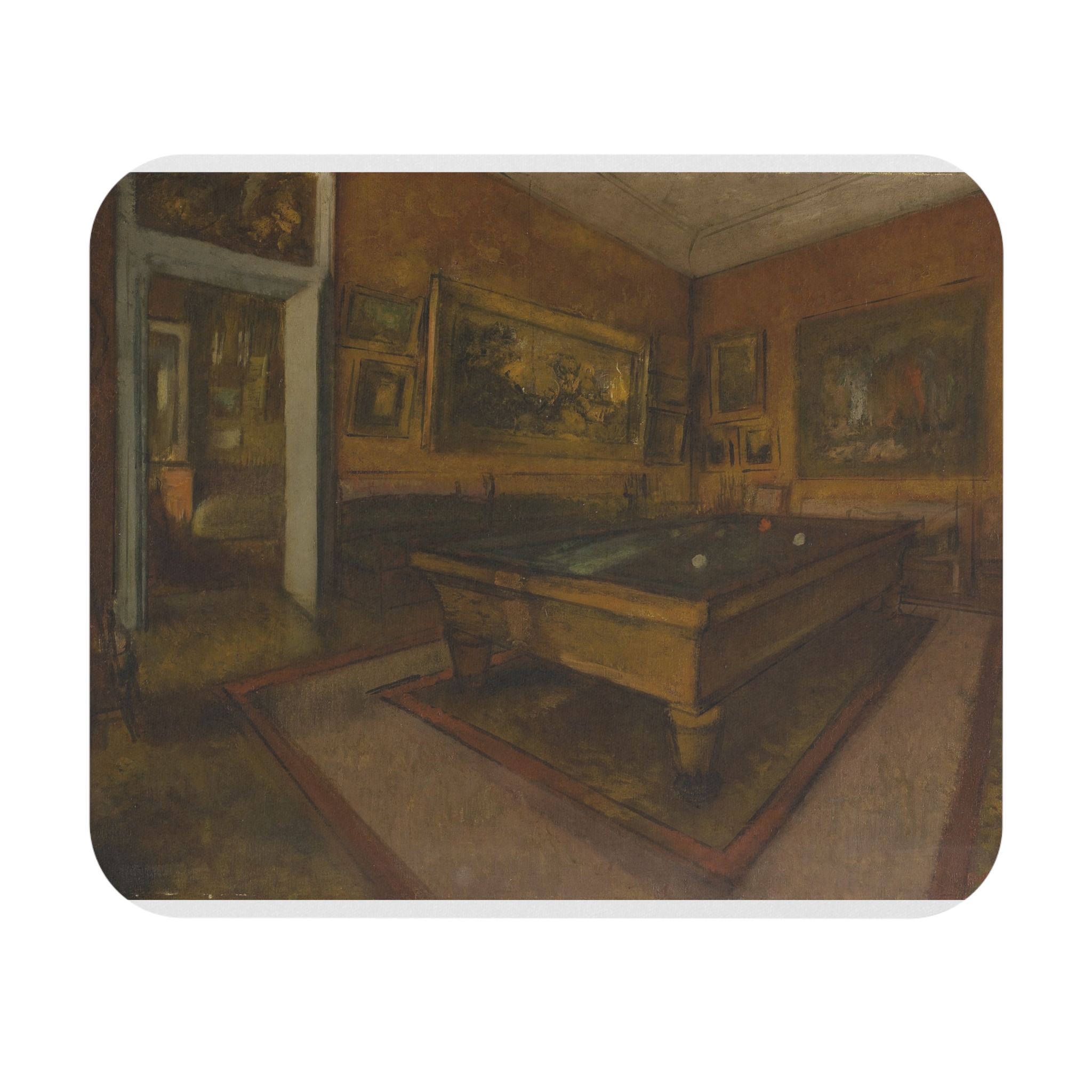 Edgar Degas – Billiard Room at Ménil-Hubert | Art Tote Bag