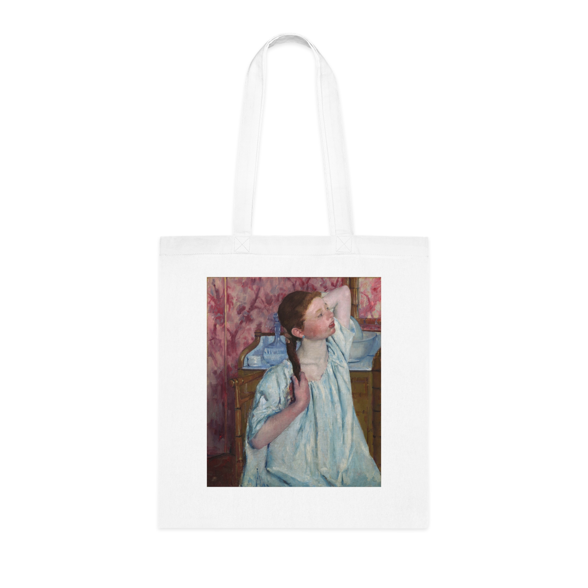 mary cassatt – girl arranging her hair – google art project