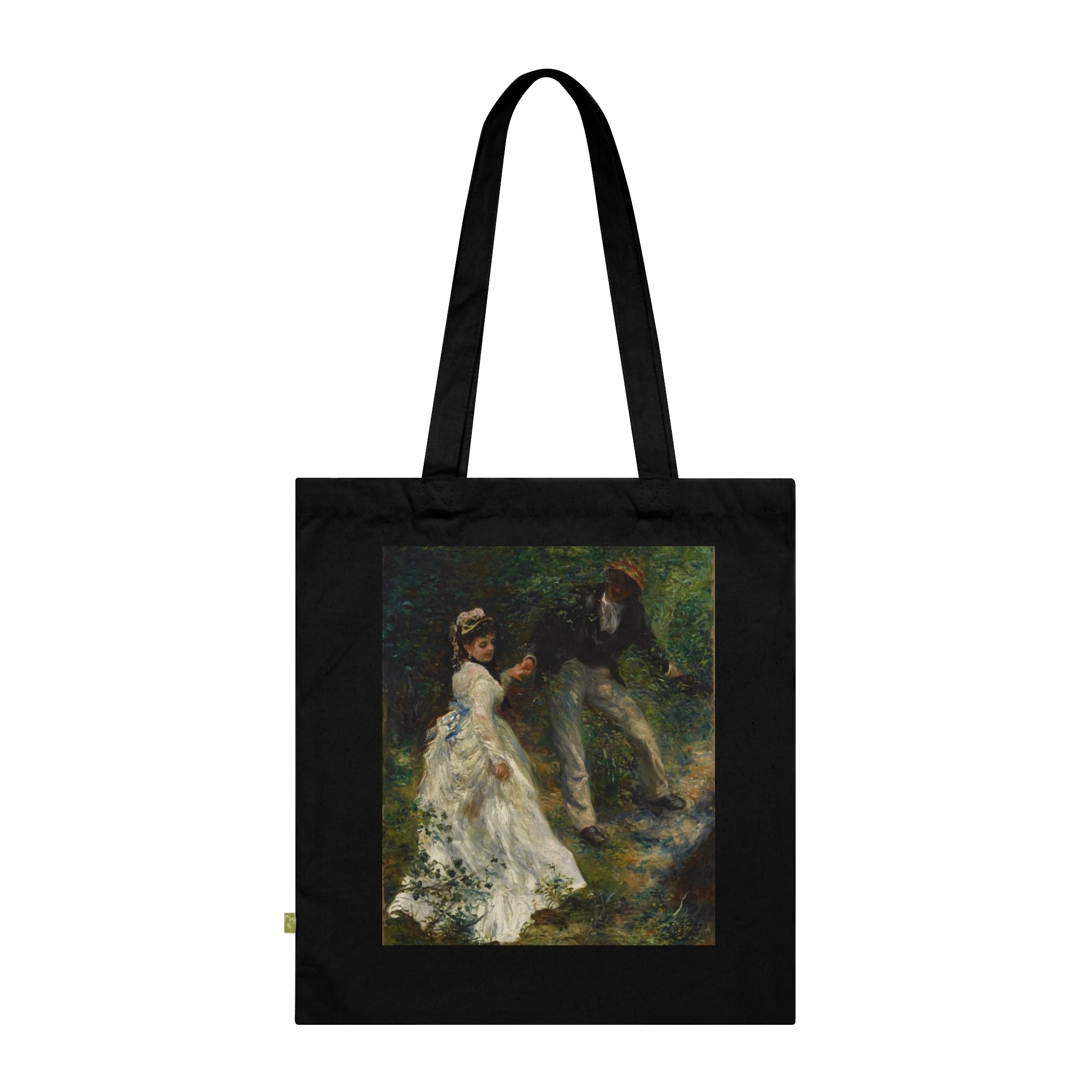 pierre auguste renoir la promenade | art tote bag pierre auguste renoir la promenade | art tote bag