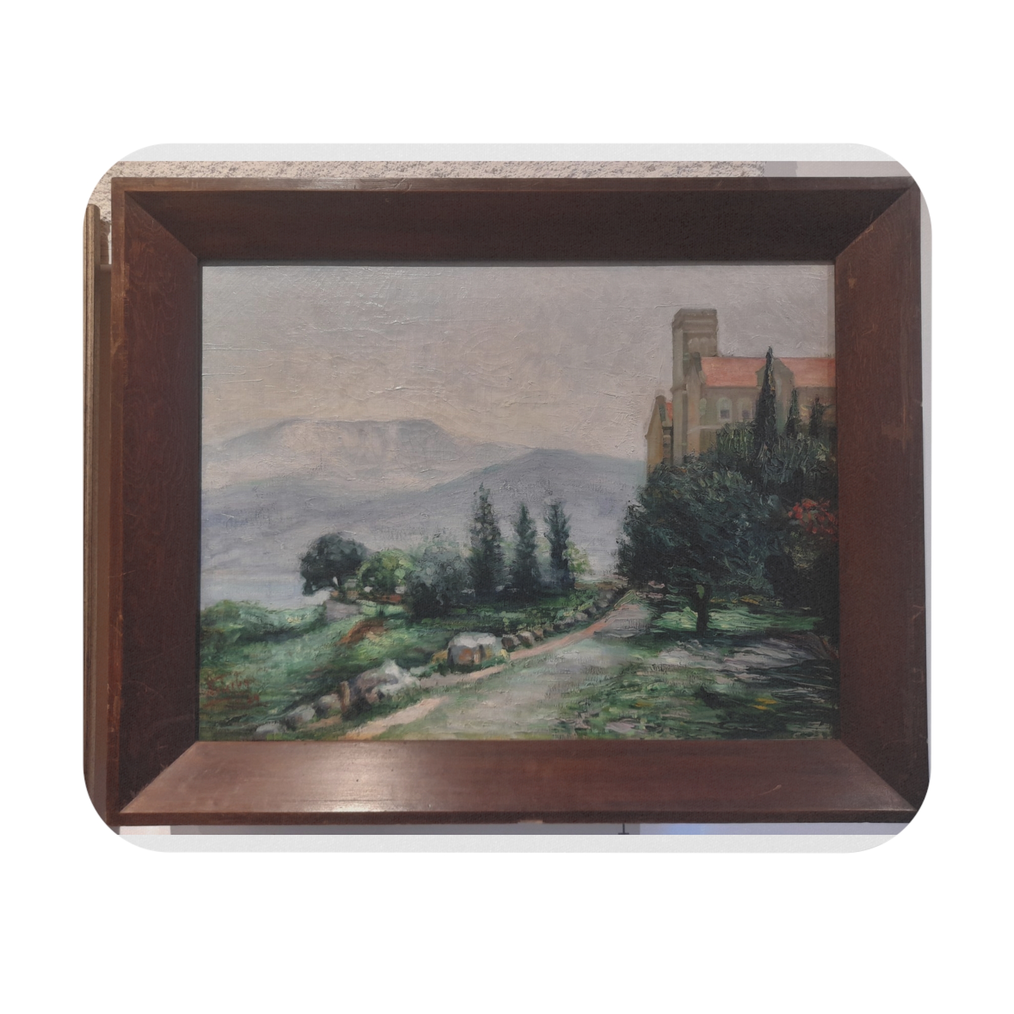 Khalil Saleeby – College Hall | Art Mousepad