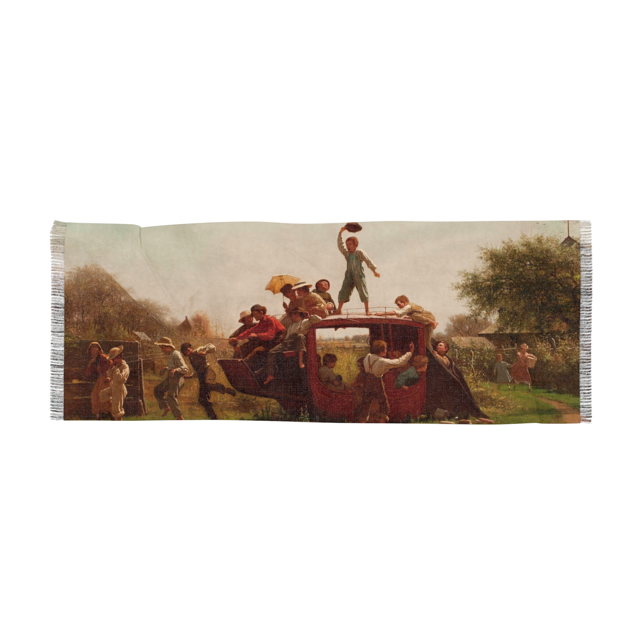 eastman johnson – the old stagecoach %281871%29