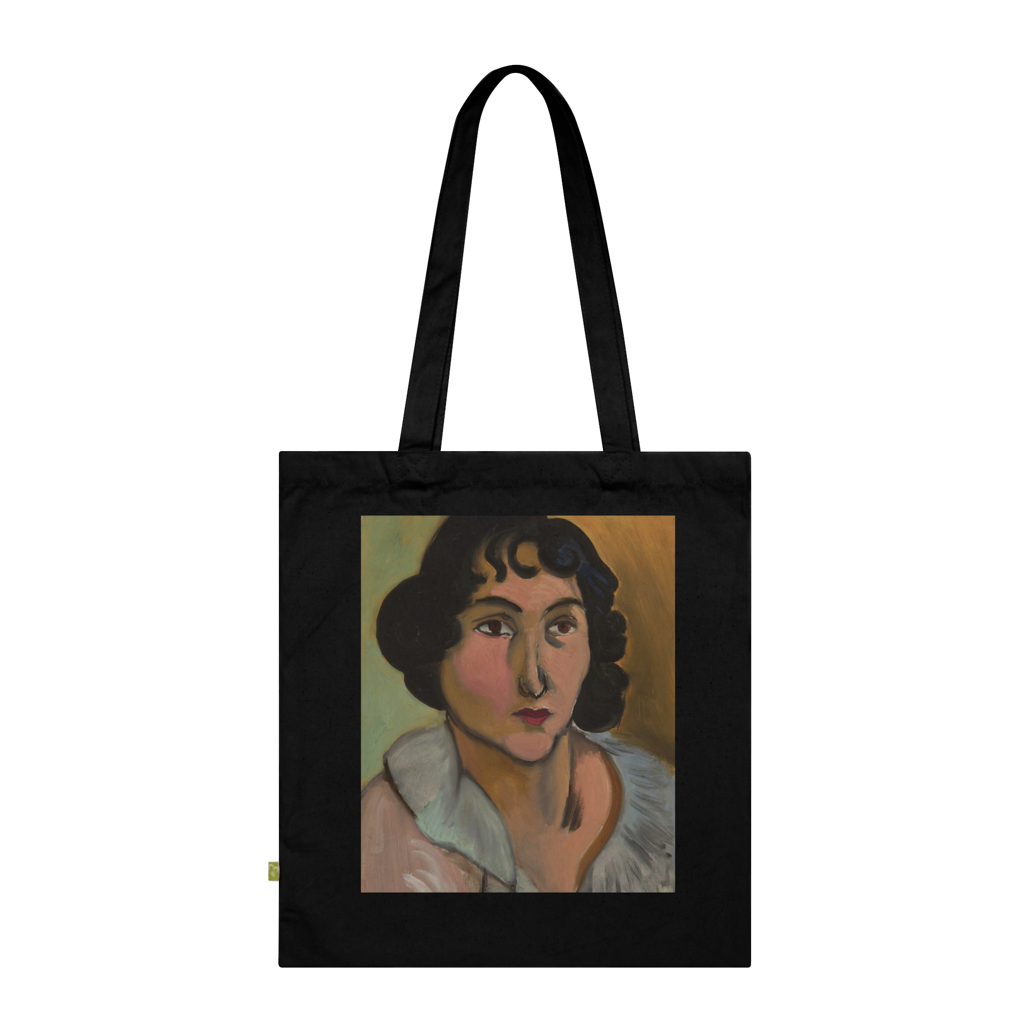 henri matisse tête de jeune fille (lorette) | art tote bag henri matisse tête de jeune fille (lorette) | art tote bag