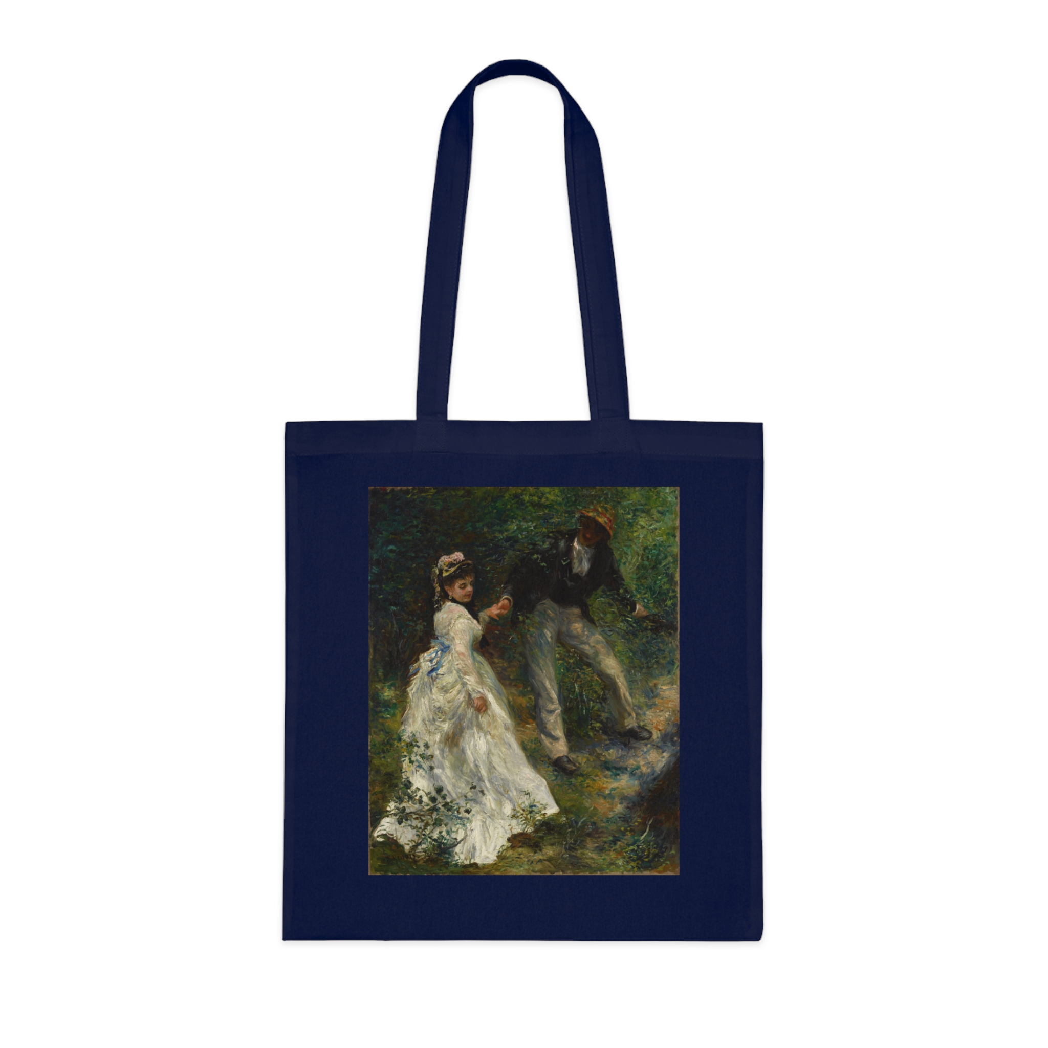 pierre auguste renoir la promenade | art tote bag pierre auguste renoir la promenade | art tote bag