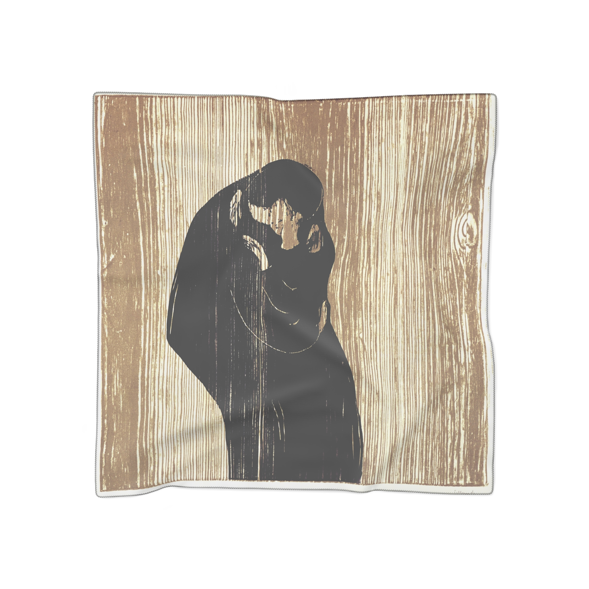 Edvard Munch – Kiss IV | Art Scarf
