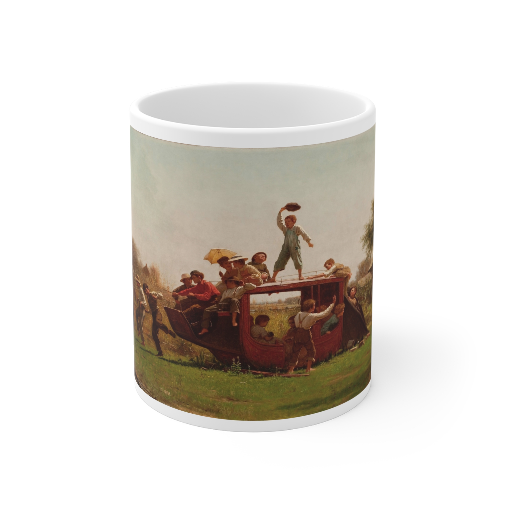 Bestsellers eastman johnson – the old stagecoach %281871%29