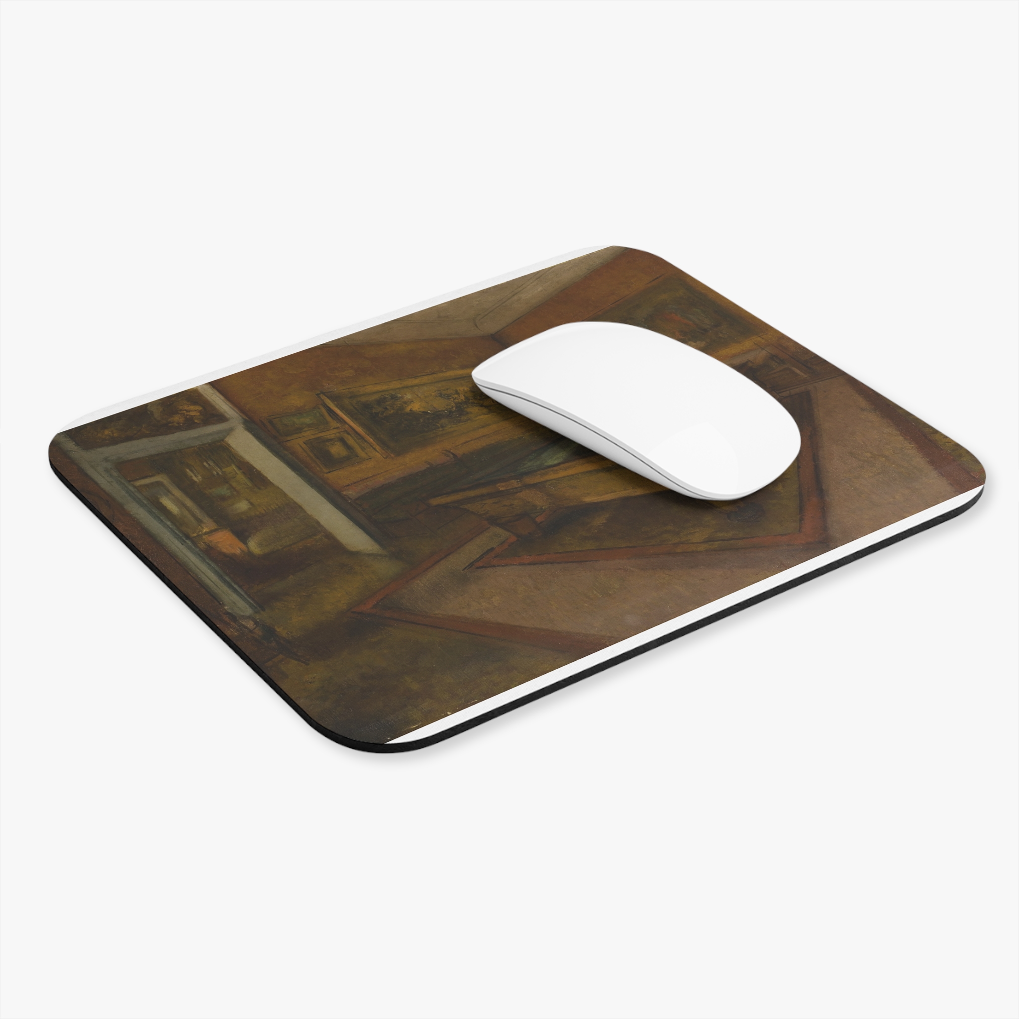 edgar degas billiard room at ménil hubert Edgar Degas – Billiard Room at Ménil-Hubert | Art Tote Bag