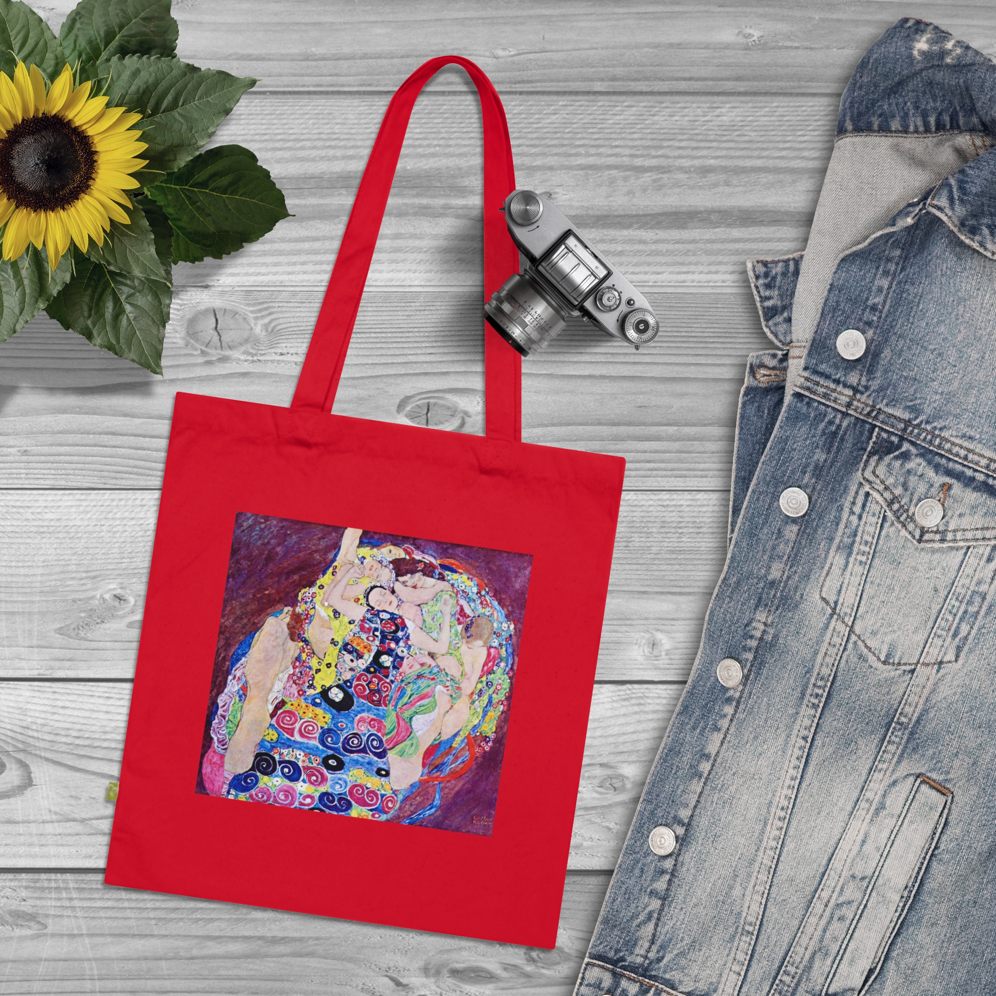 gustav klimt the virgin | art tote bag gustav klimt the virgin | art tote bag