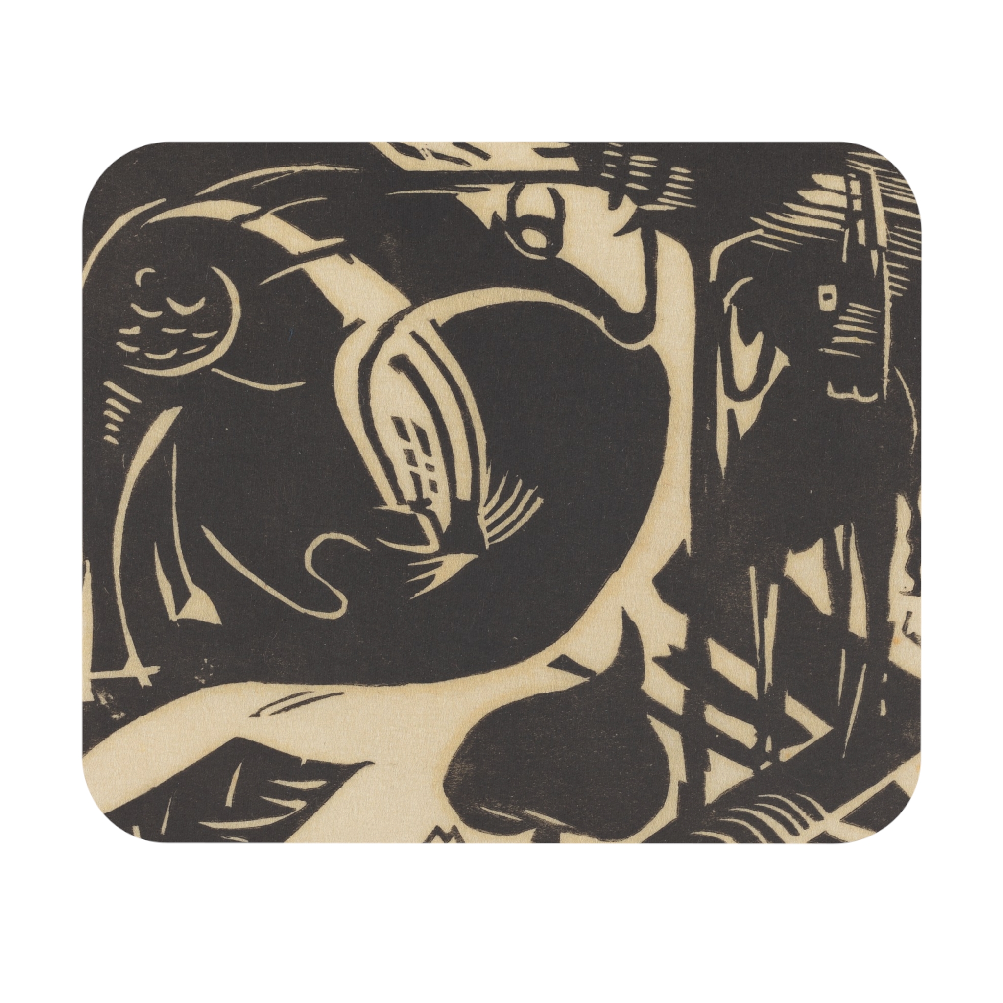 franz marc two mythical animals