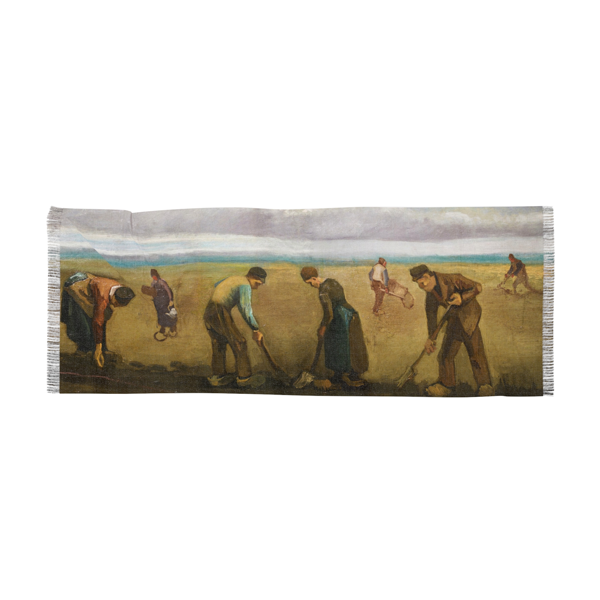 Vincent van Gogh - Peasants planting potatoes
