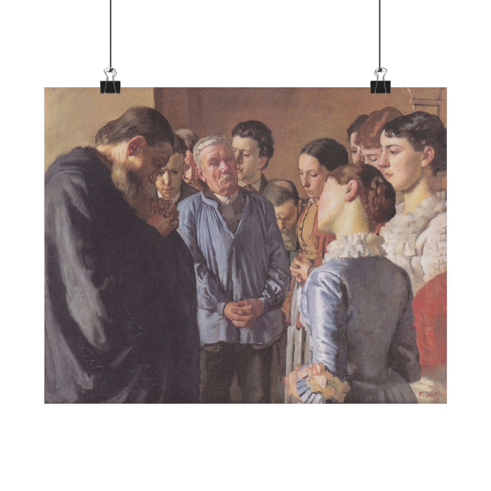 ferdinand hodler die andacht