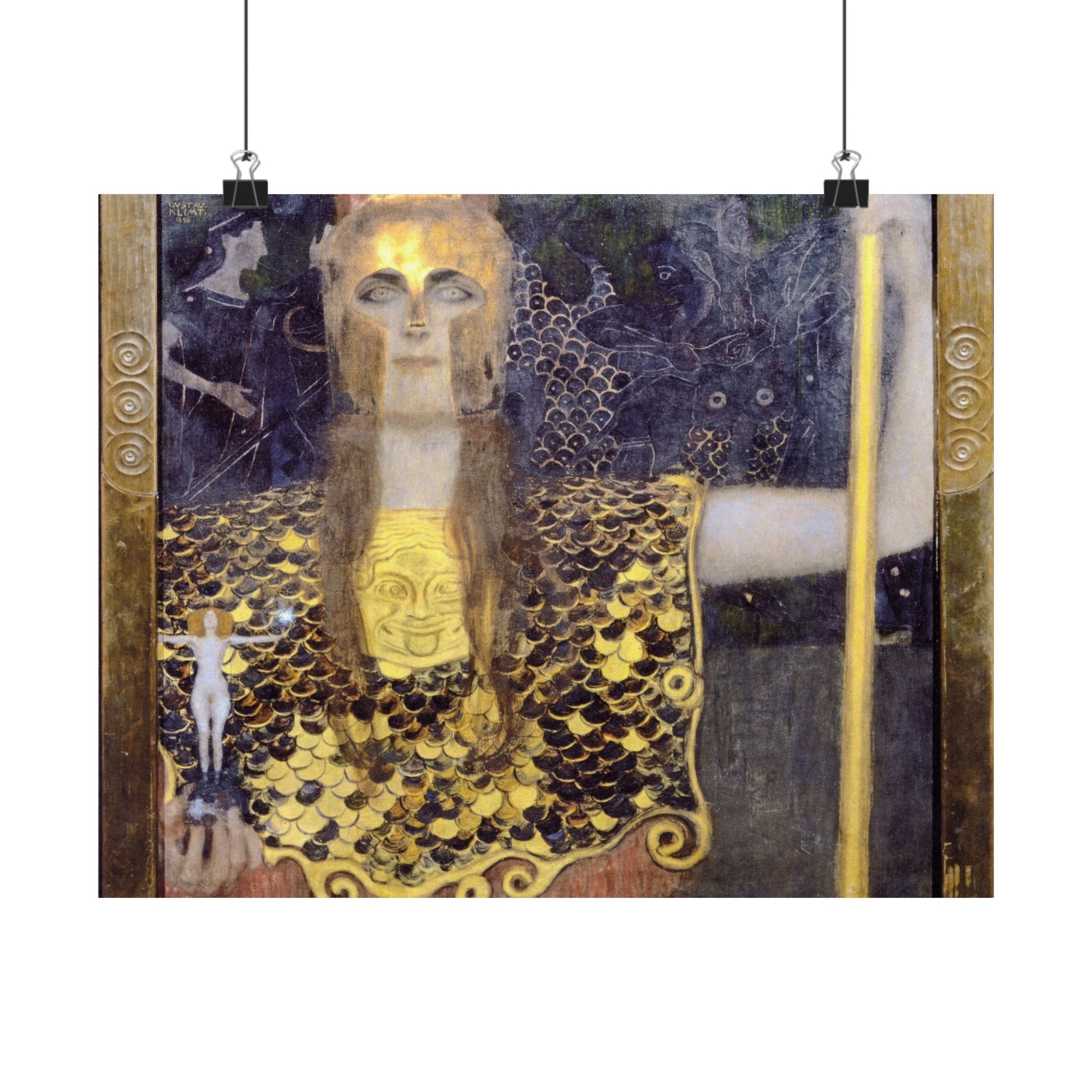 gustav klimt pallas athene