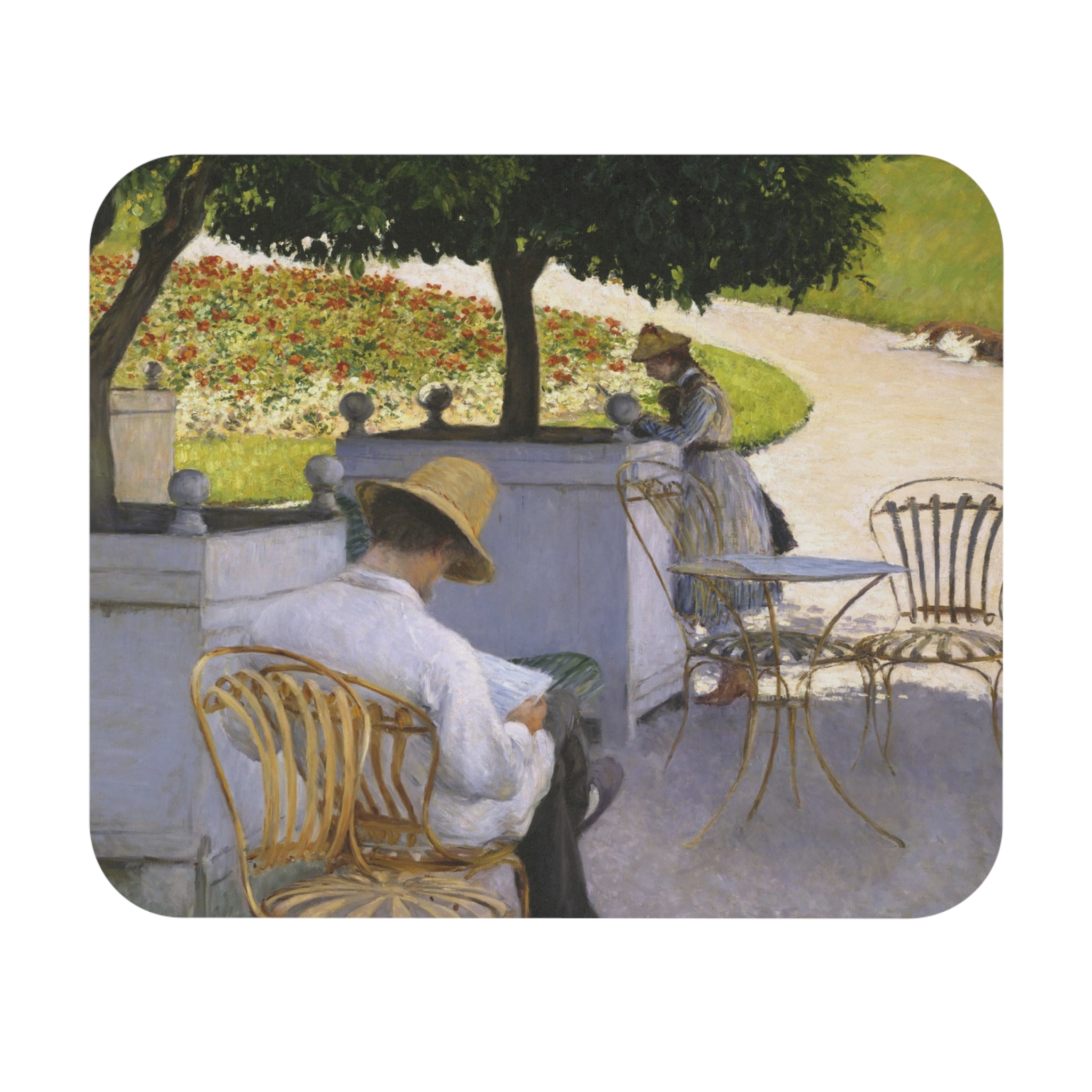 gustave caillebotte the orange trees