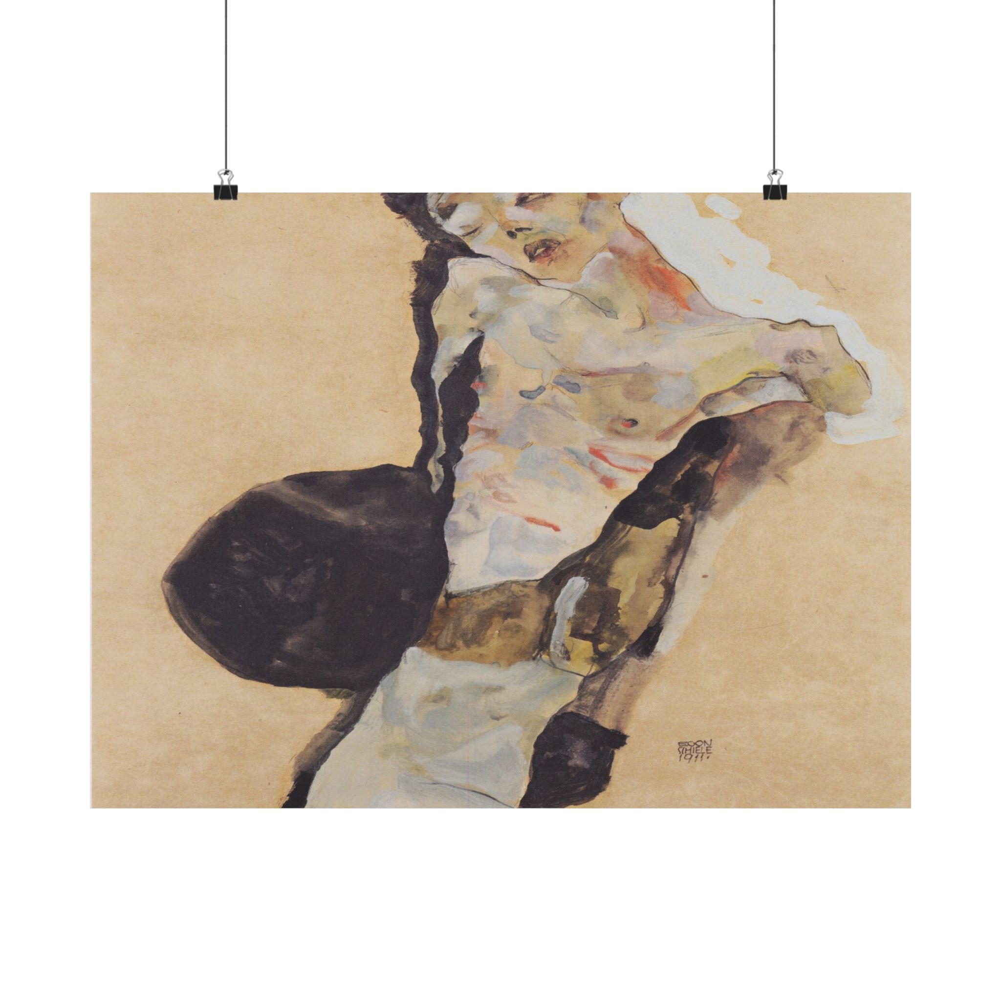 egon schiele halbakt (selbstdarstellung) egon schiele halbakt (selbstdarstellung)