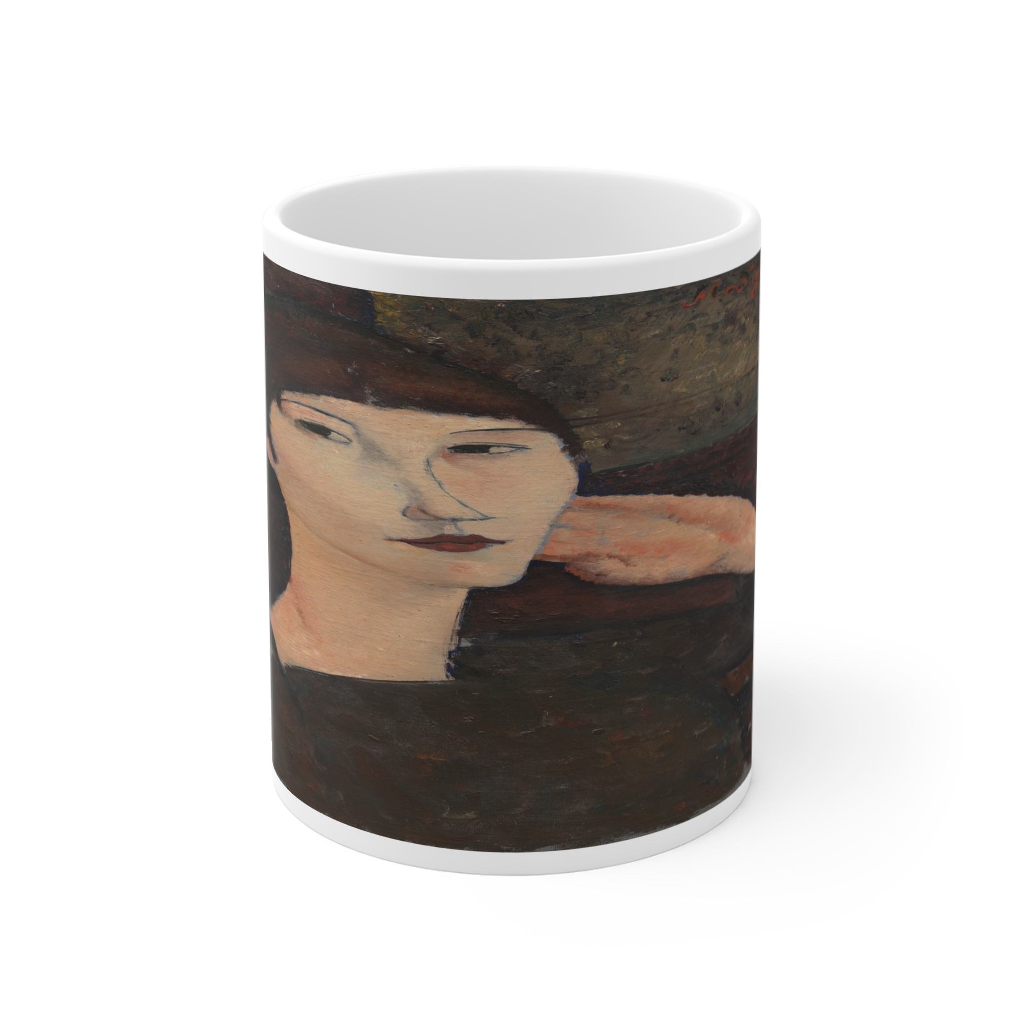 amedeo modigliani adrienne (woman with bangs)