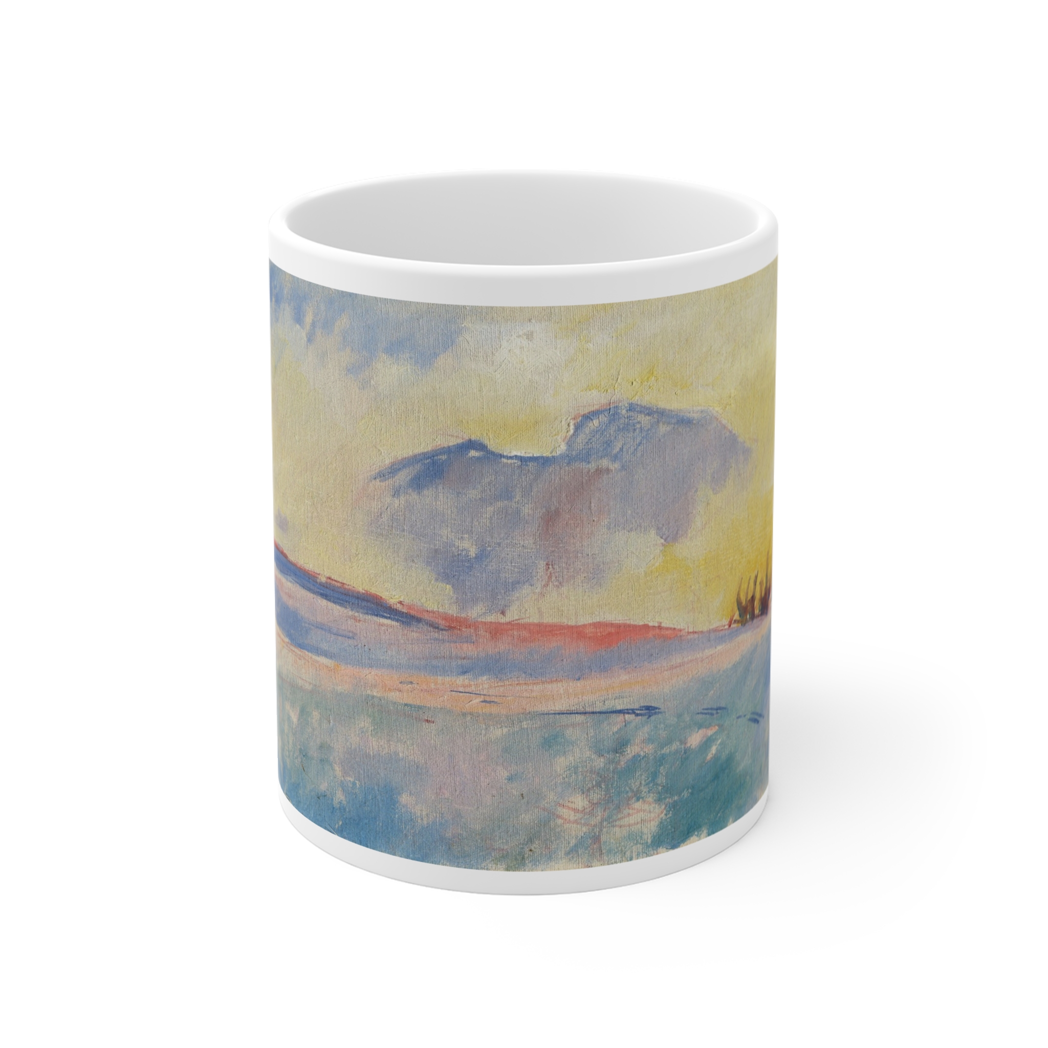 giovanni giacometti winterlandschaft bei durchbrechender sonne