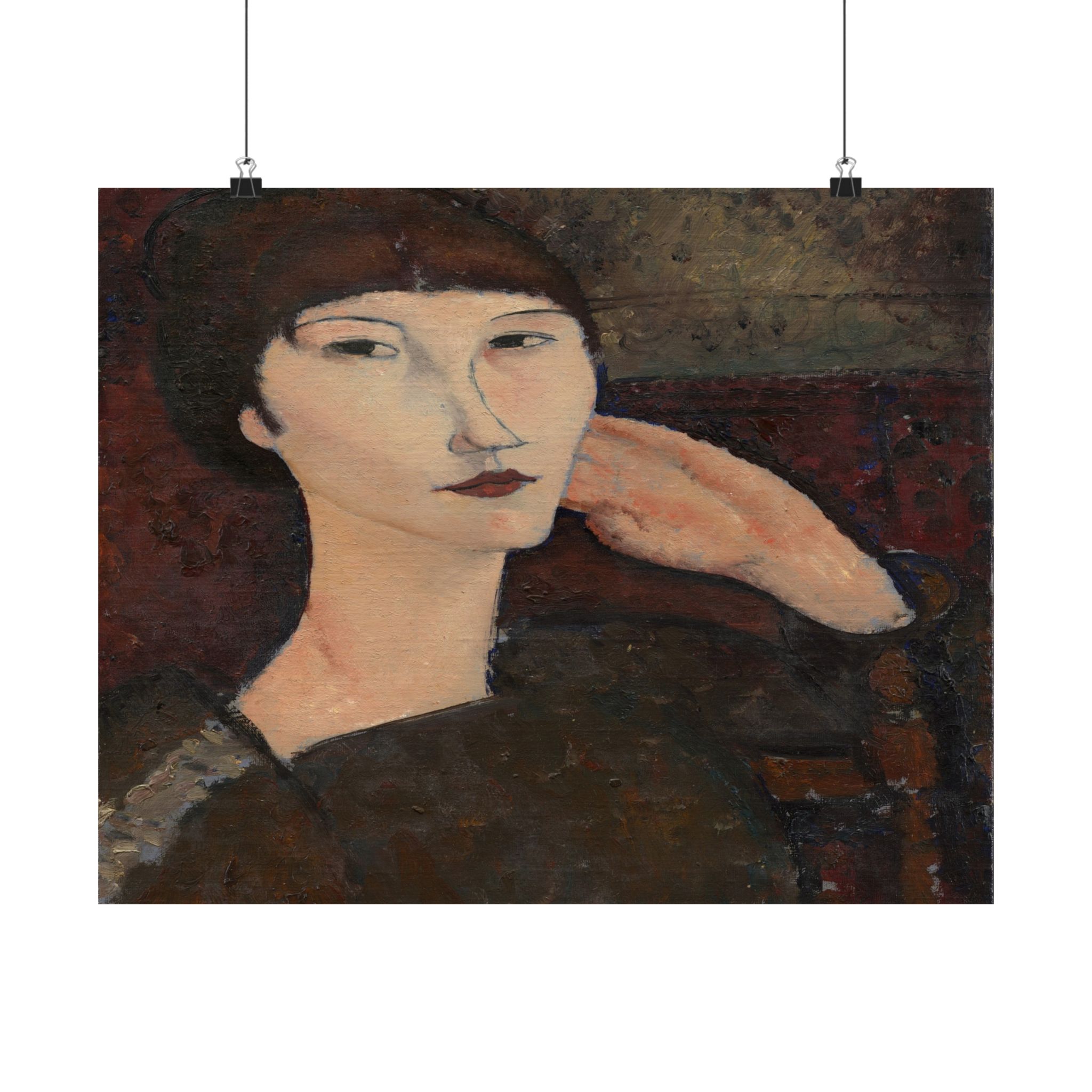 amedeo modigliani adrienne (woman with bangs) amedeo modigliani adrienne (woman with bangs)
